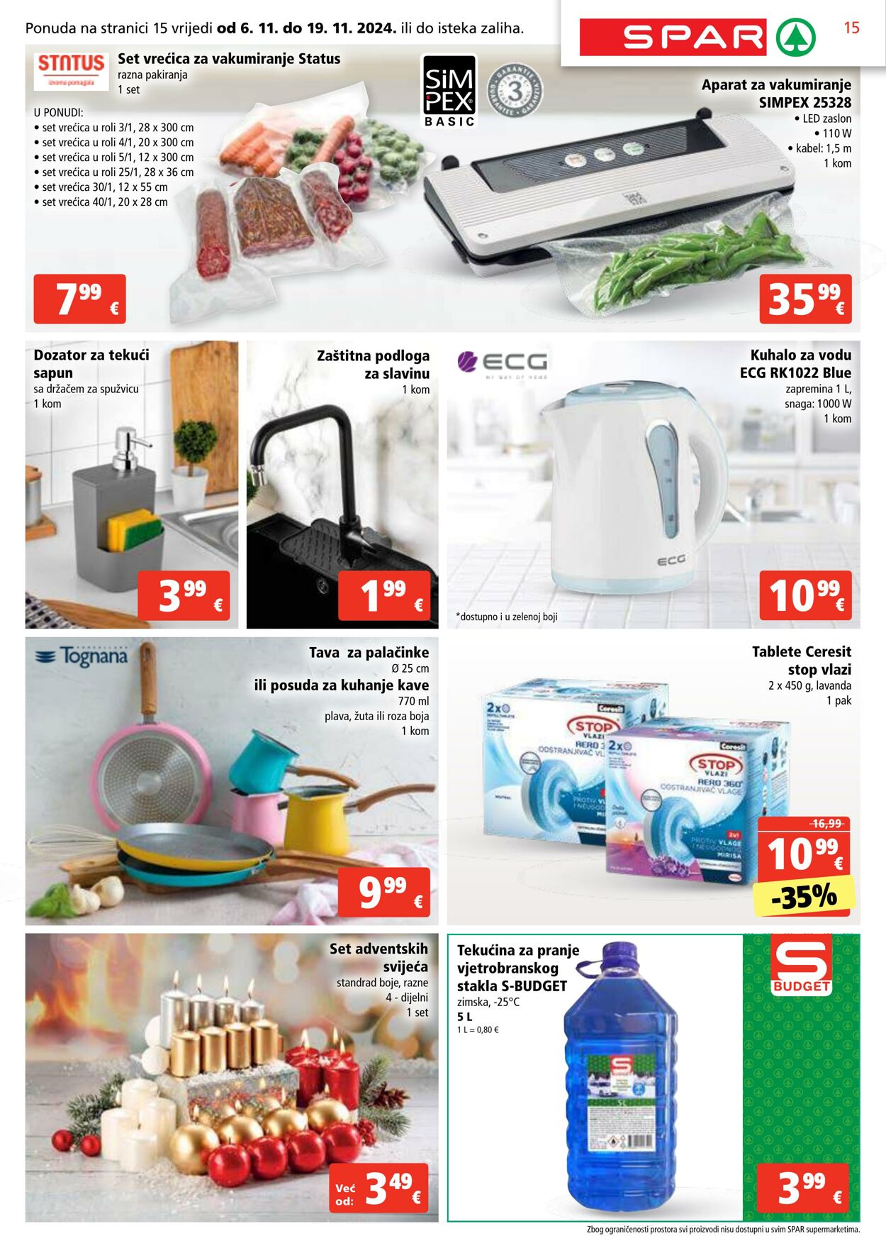 Katalog Spar 06.11.2024 - 12.11.2024