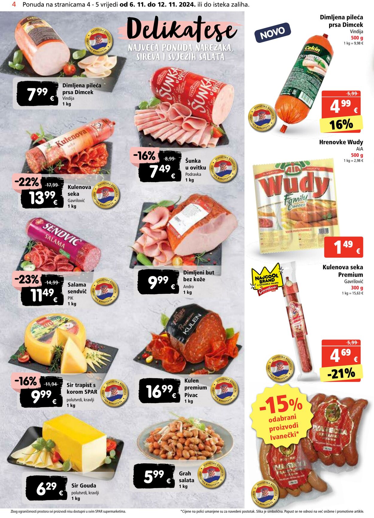 Katalog Spar 06.11.2024 - 12.11.2024