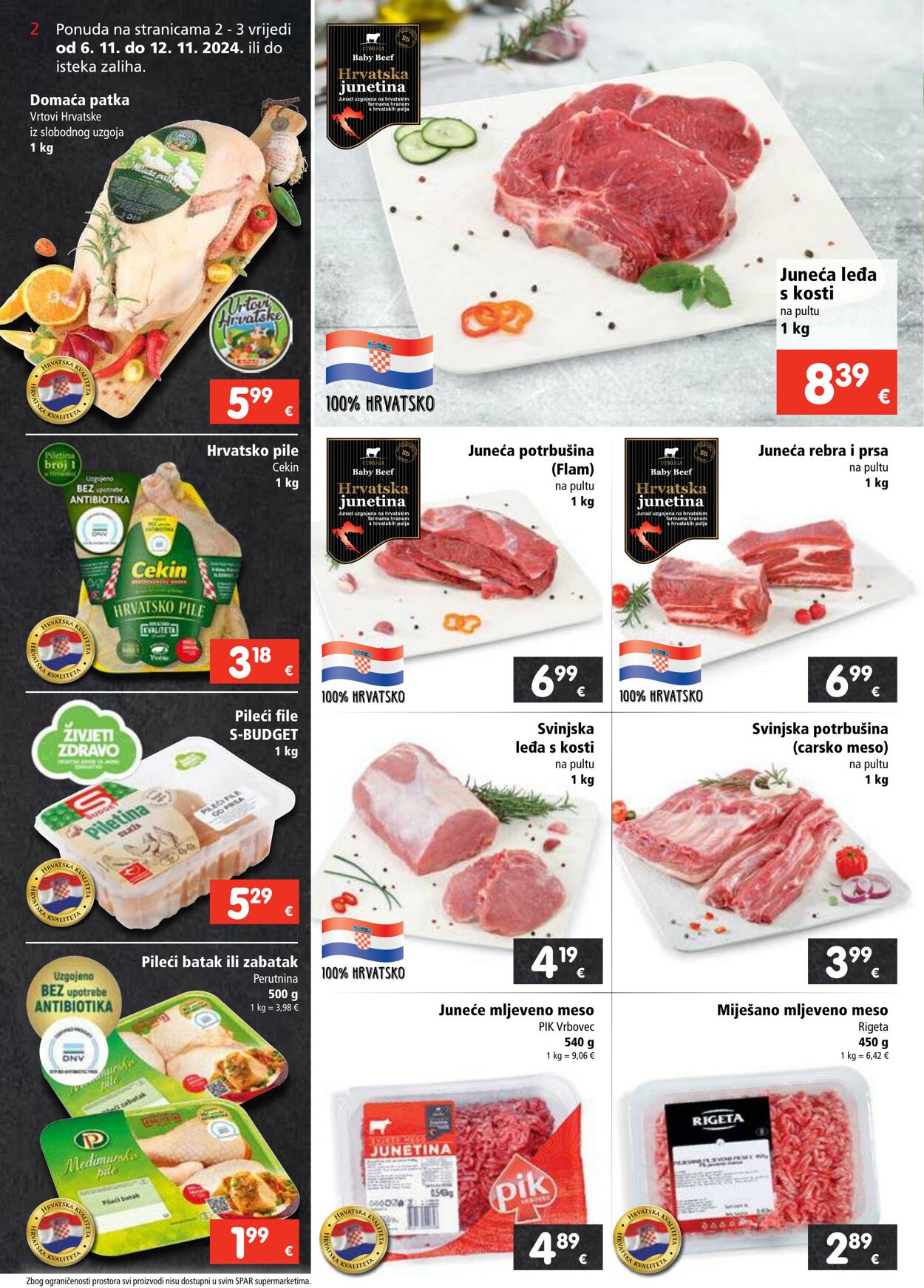 Katalog Spar 06.11.2024 - 12.11.2024