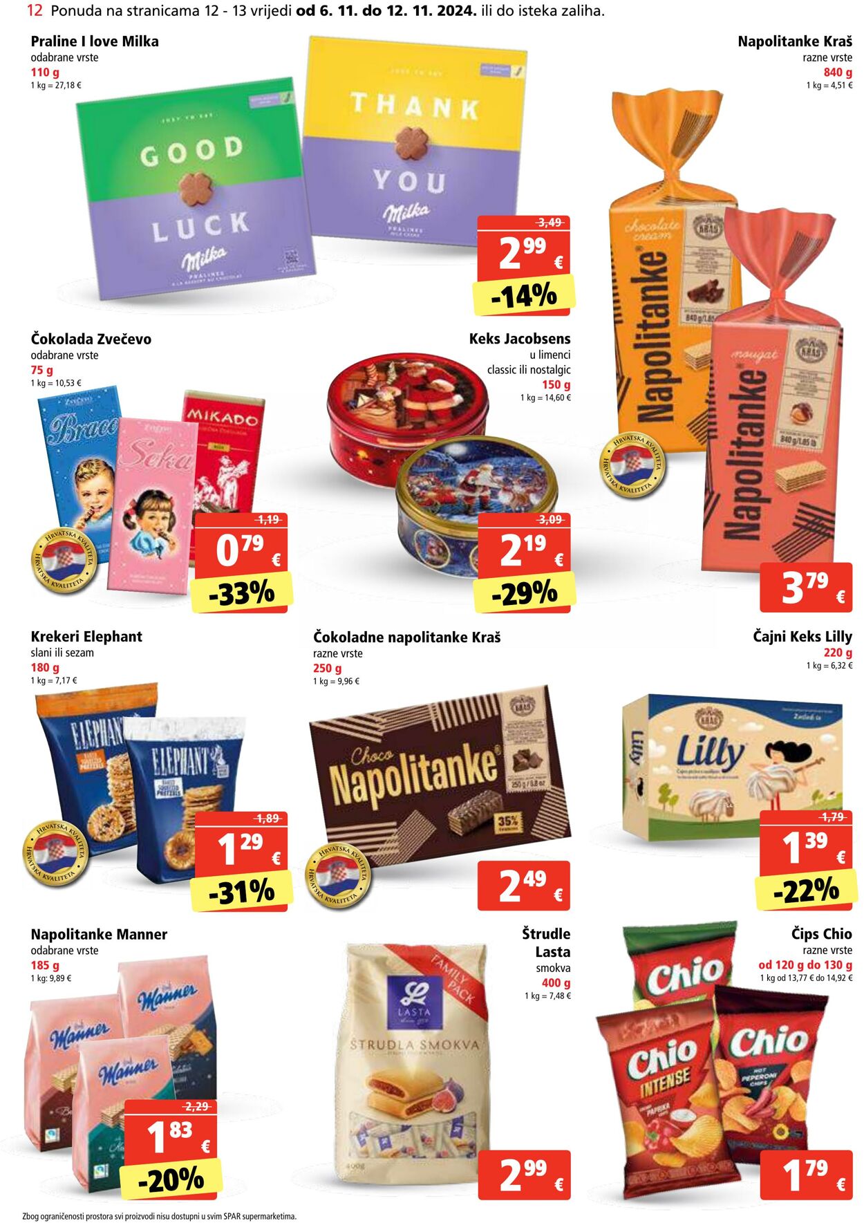 Katalog Spar 06.11.2024 - 12.11.2024