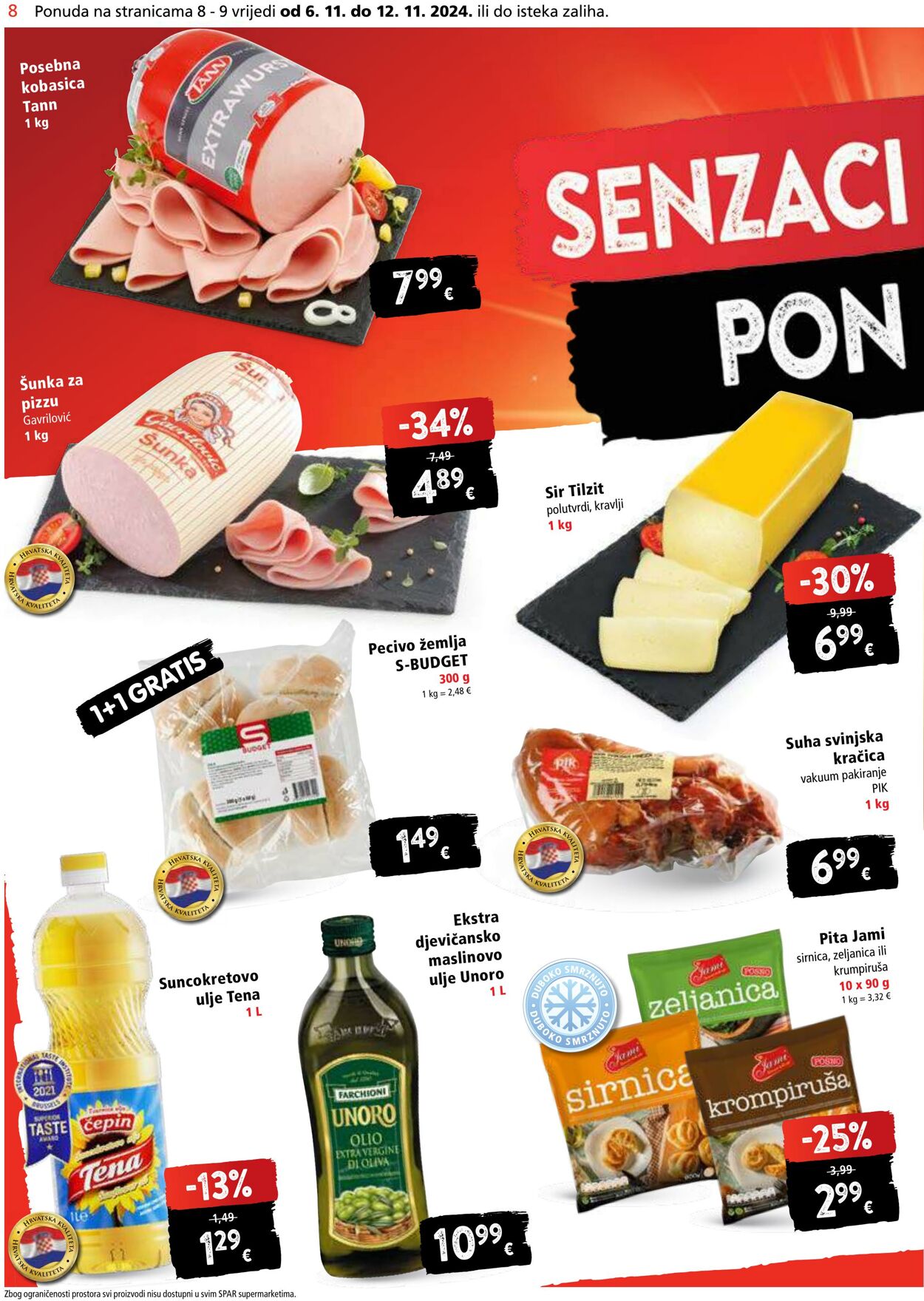 Katalog Spar 06.11.2024 - 12.11.2024