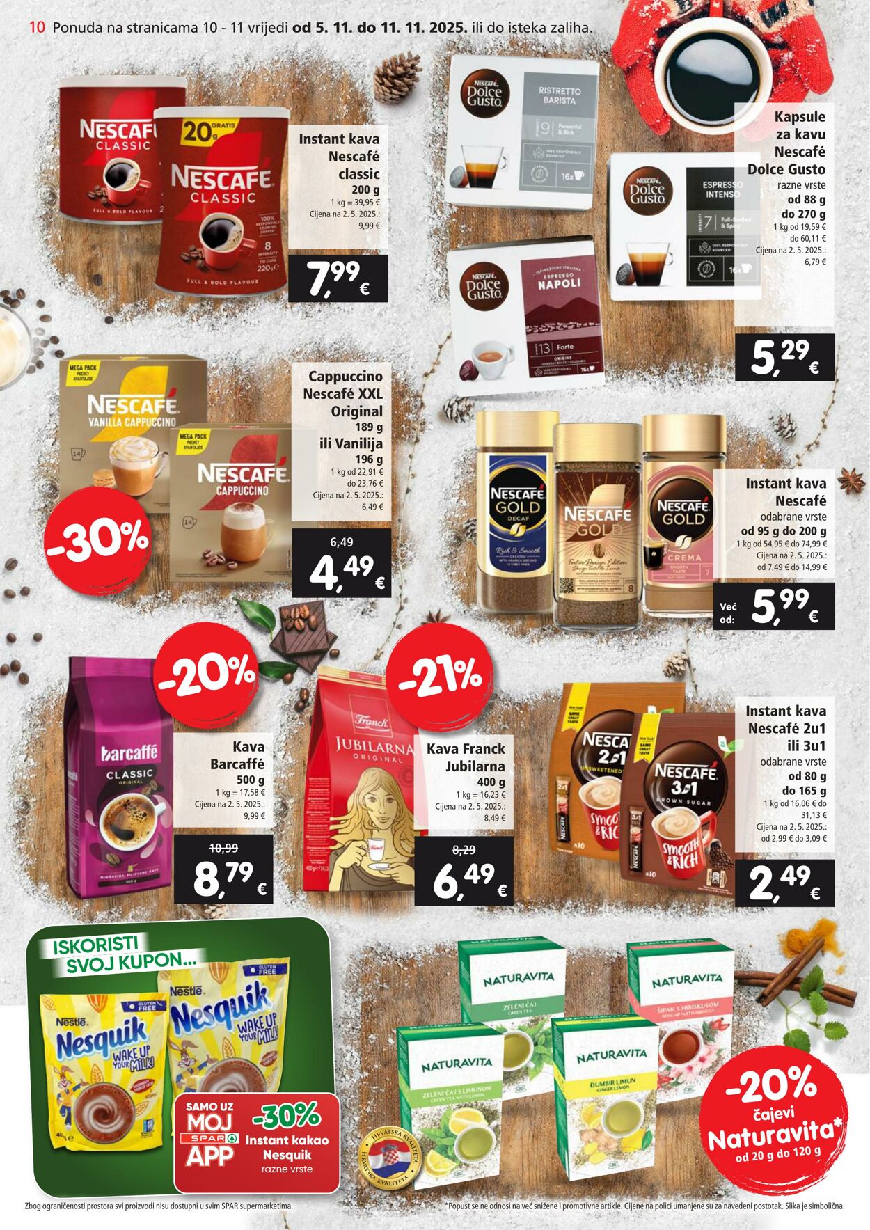 Katalog Spar 05.11.2025 - 11.11.2025