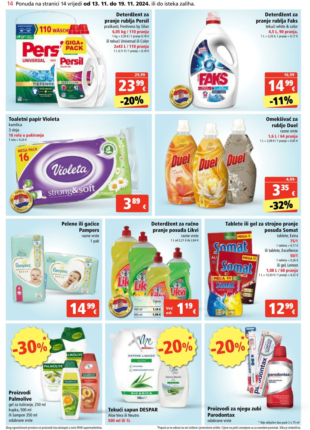 Katalog Spar 13.11.2024 - 19.11.2024