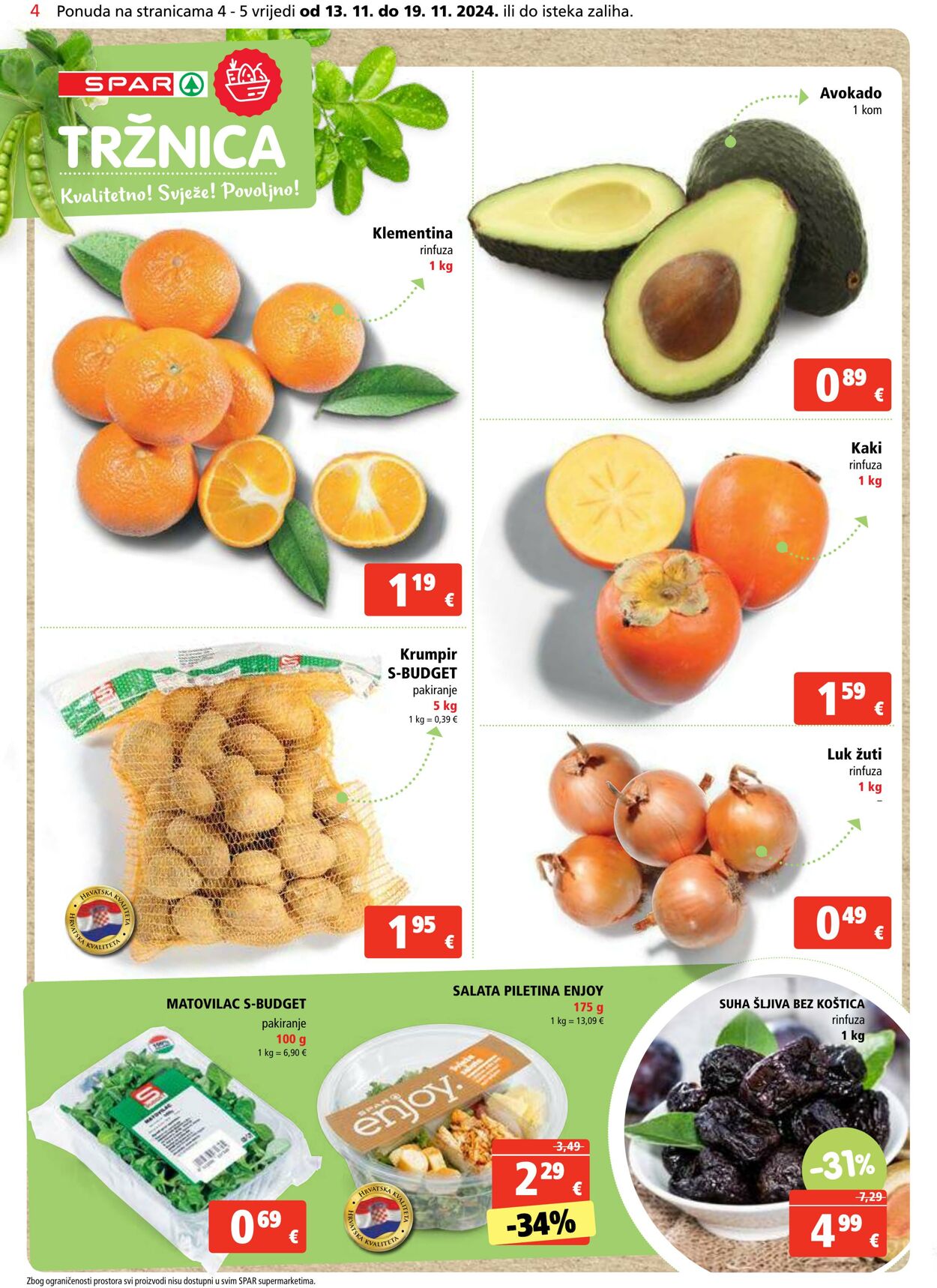 Katalog Spar 13.11.2024 - 19.11.2024