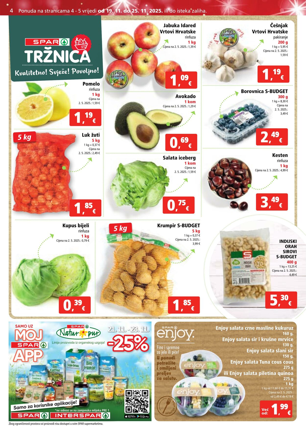 Katalog Spar 19.11.2025 - 25.11.2025