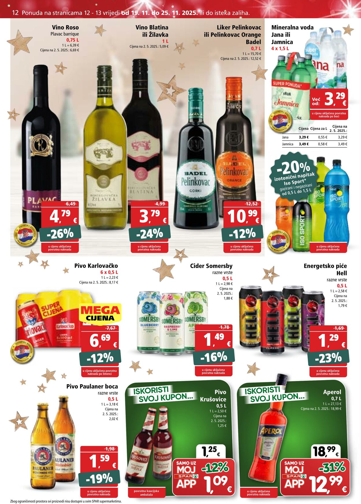 Katalog Spar 19.11.2025 - 25.11.2025