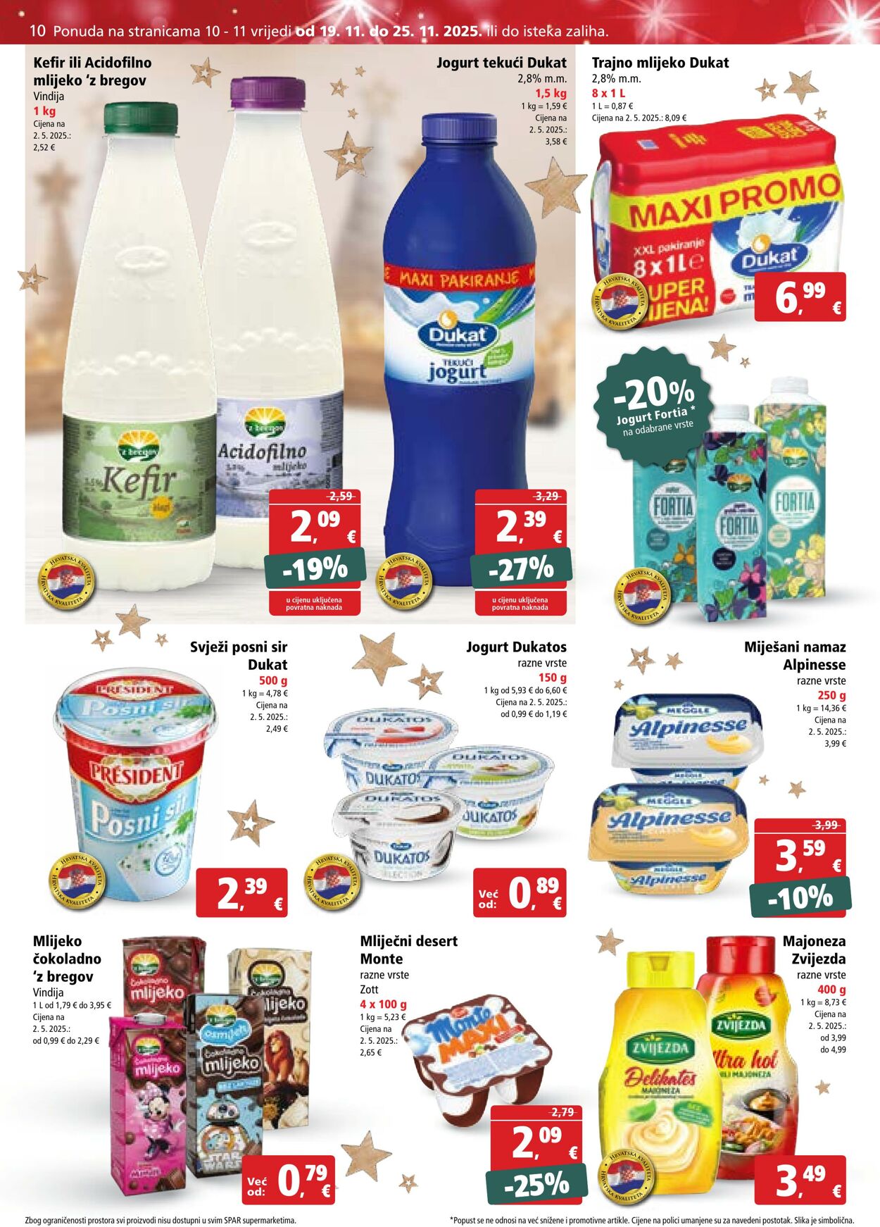 Katalog Spar 19.11.2025 - 25.11.2025