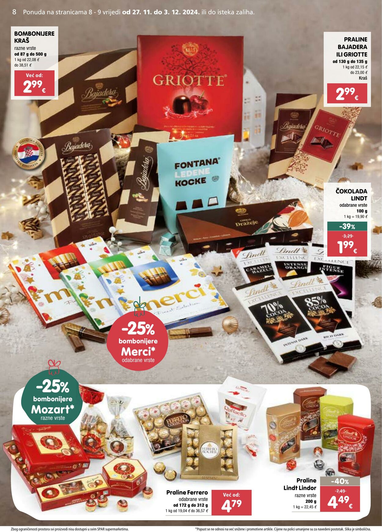 Katalog Spar 27.11.2024 - 03.12.2024