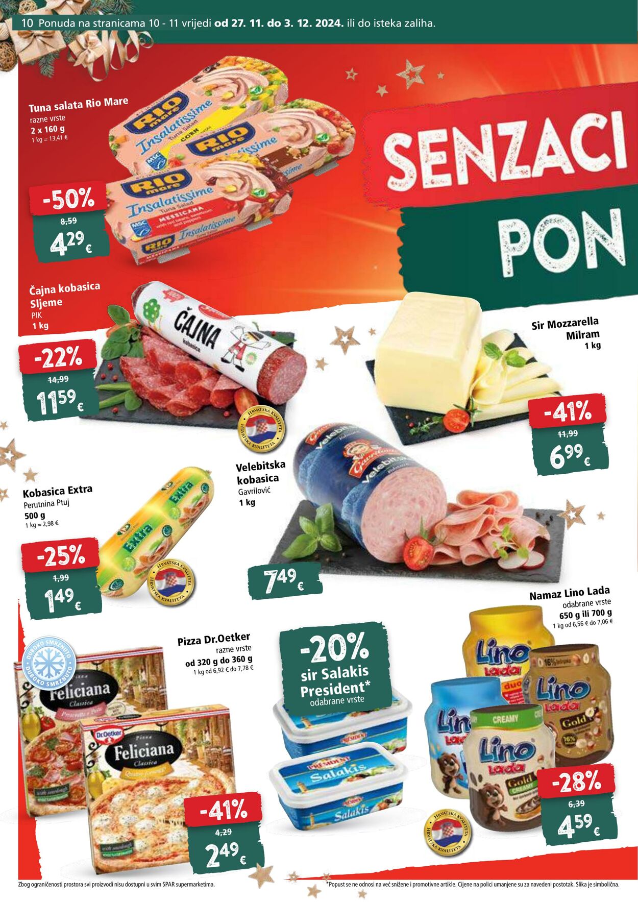 Katalog Spar 27.11.2024 - 03.12.2024