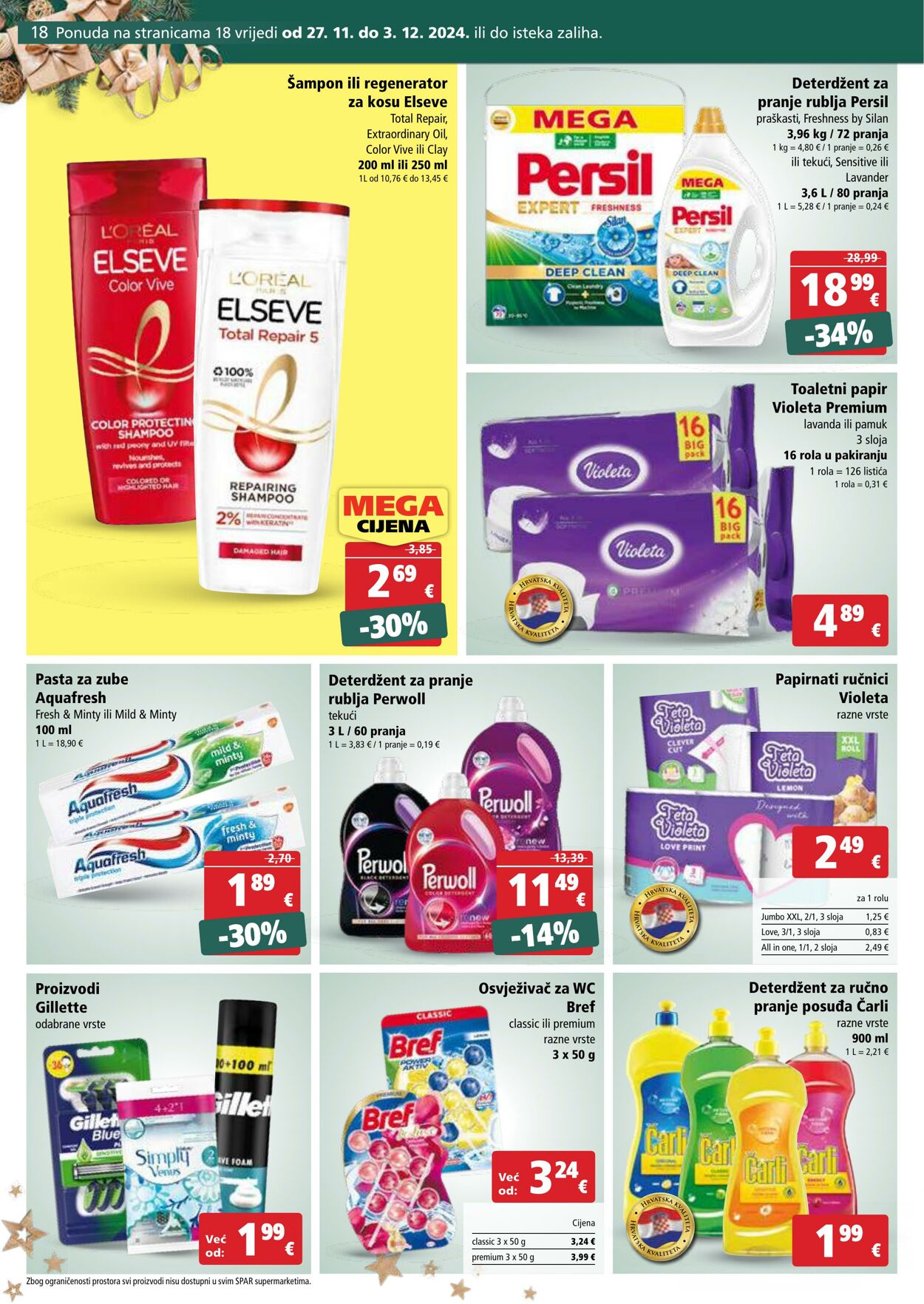 Katalog Spar 27.11.2024 - 03.12.2024