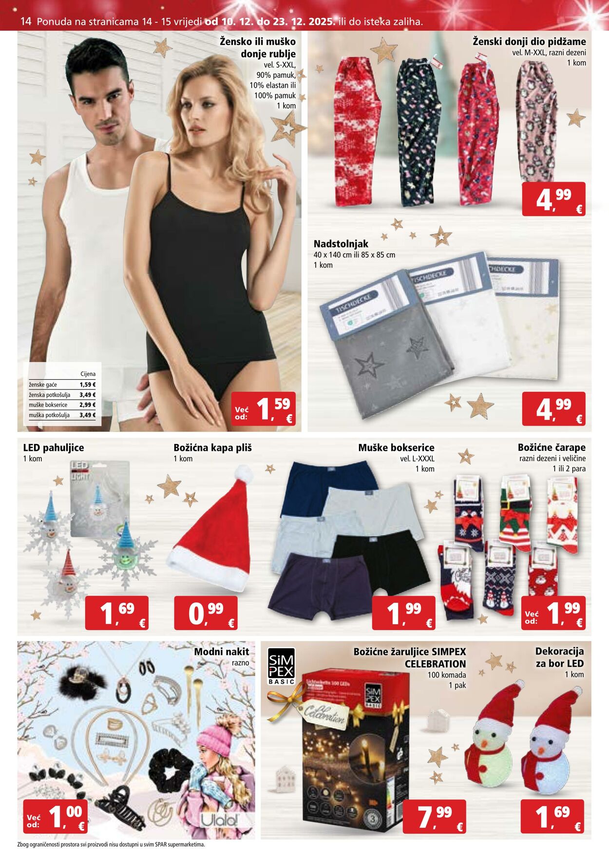 Katalog Spar 10.12.2025 - 16.12.2025