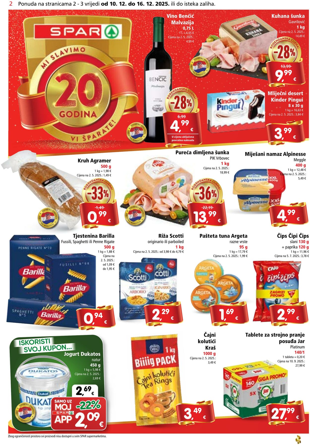 Katalog Spar 10.12.2025 - 16.12.2025