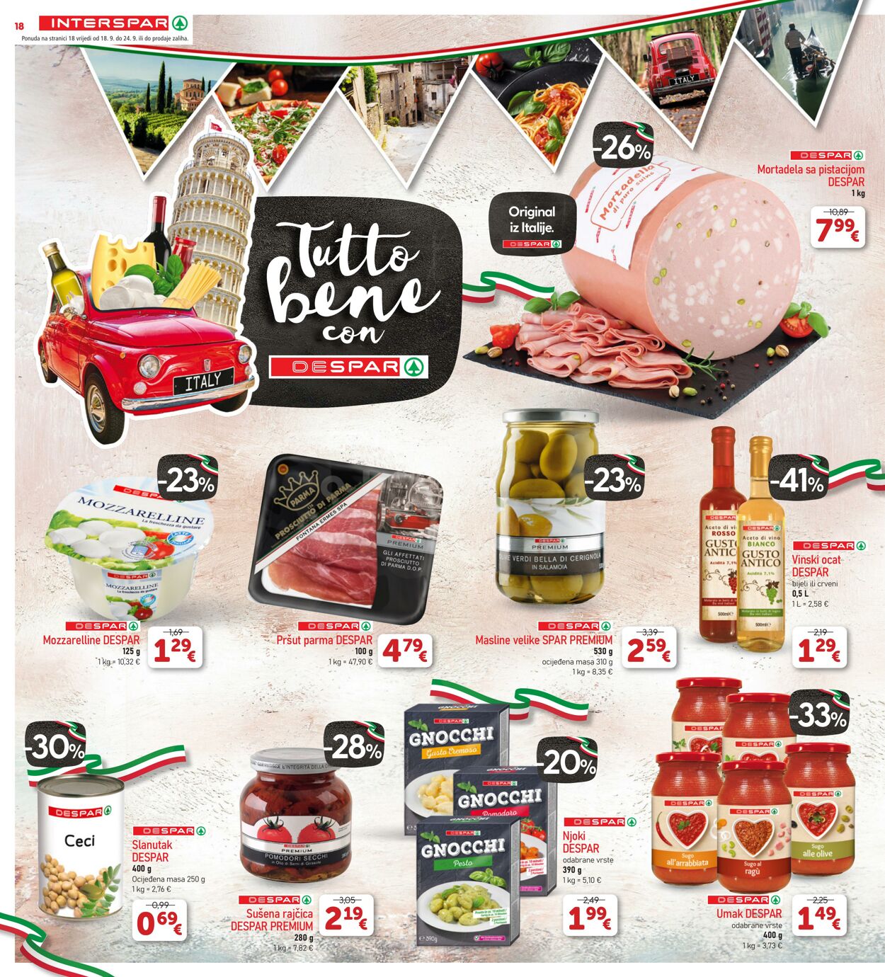 Katalog Spar 20.09.2024 - 02.10.2024