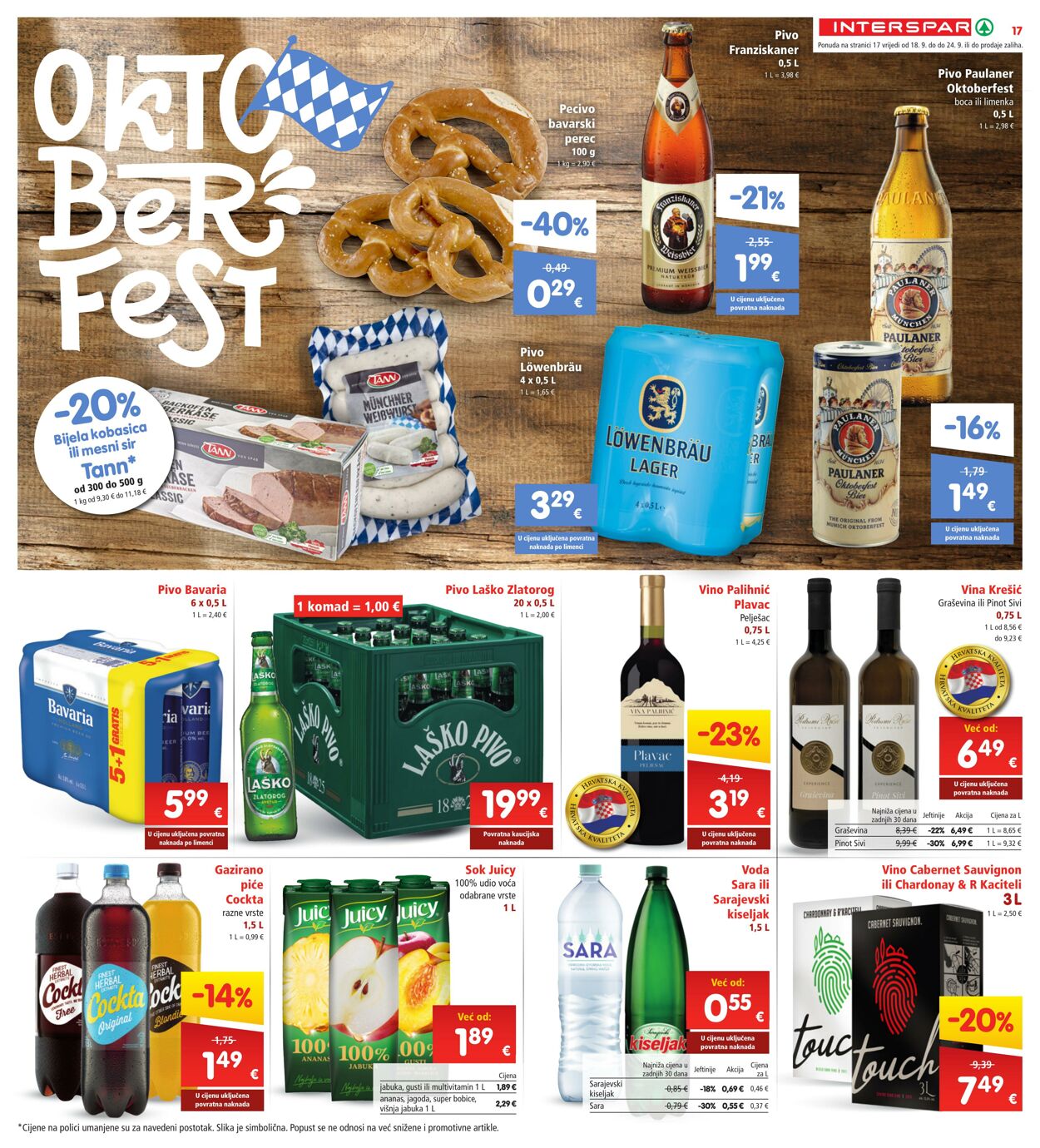 Katalog Spar 20.09.2024 - 02.10.2024