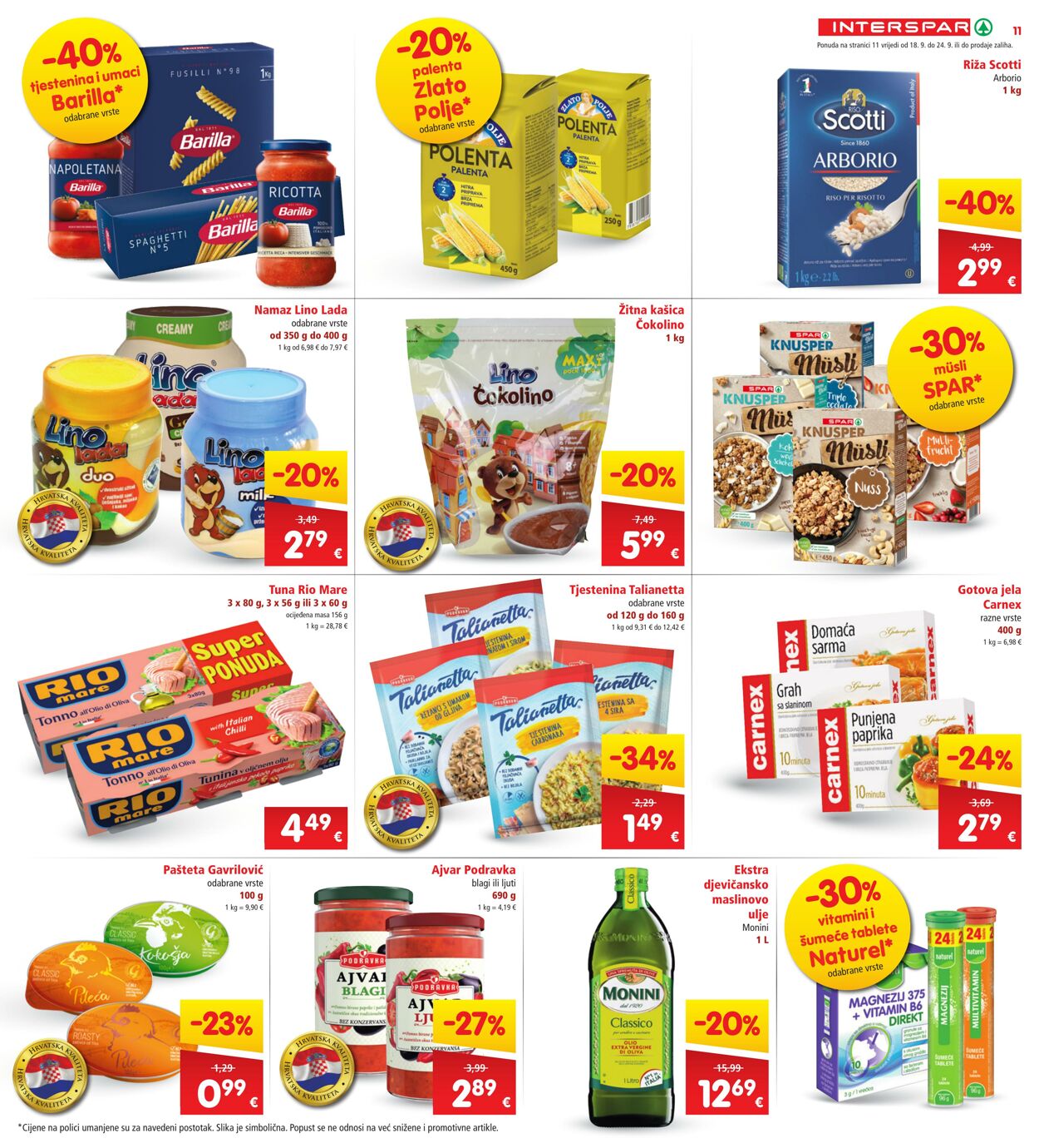 Katalog Spar 20.09.2024 - 02.10.2024