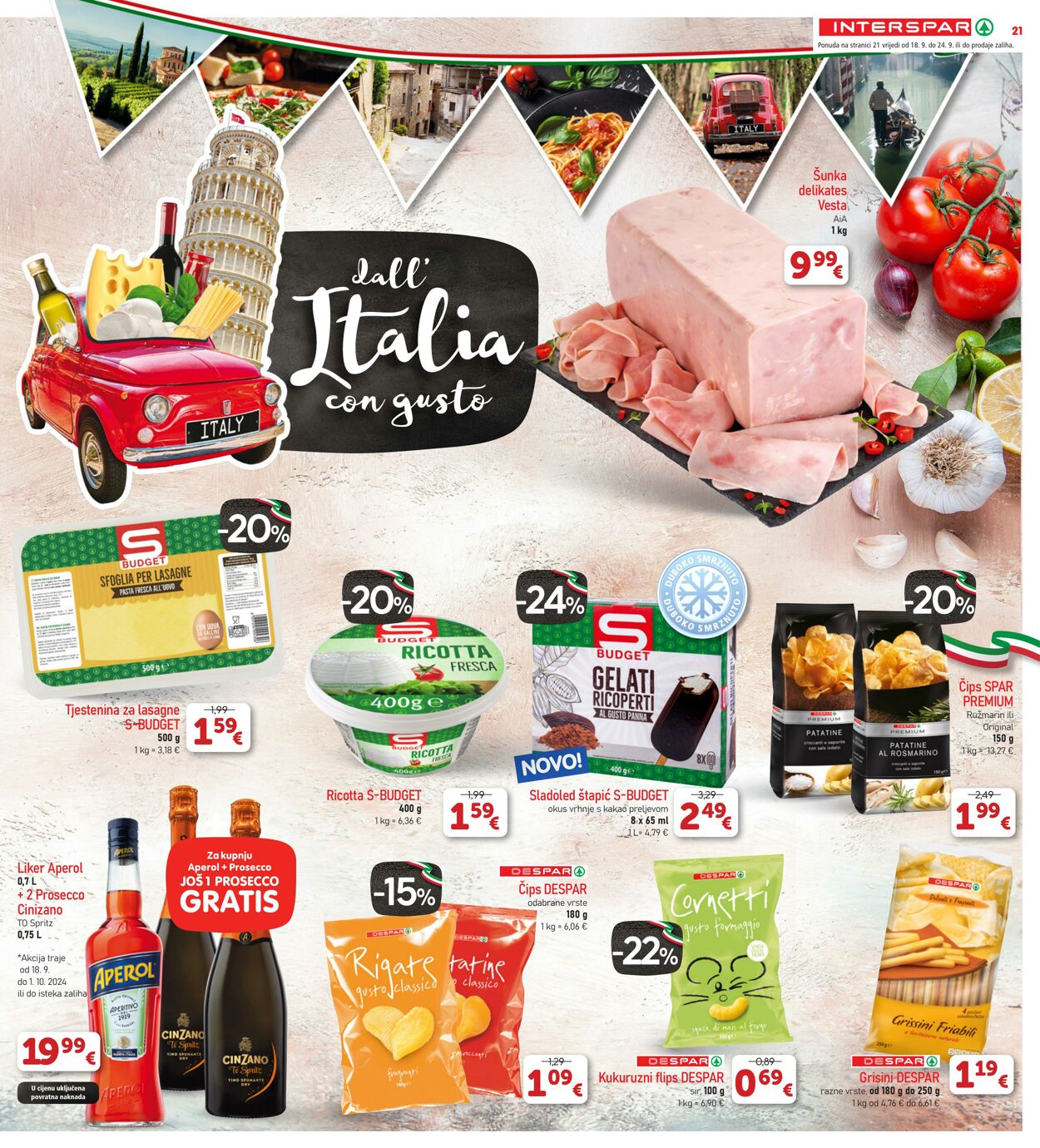 Katalog Spar 20.09.2024 - 02.10.2024