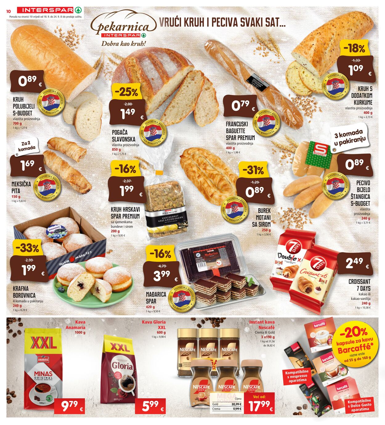 Katalog Spar 20.09.2024 - 02.10.2024