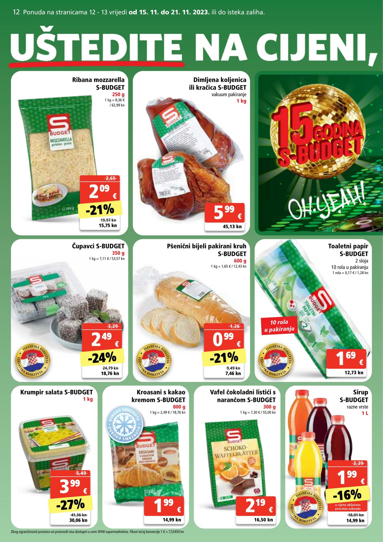 Katalog Spar 15.11.2023 - 21.11.2023