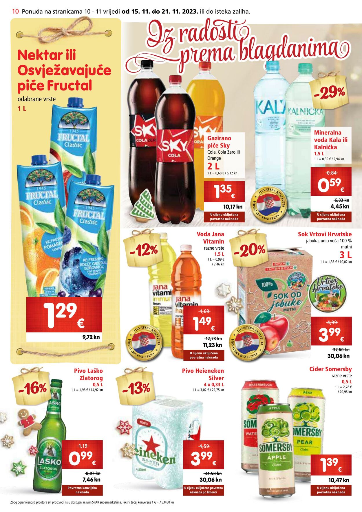 Katalog Spar 15.11.2023 - 21.11.2023