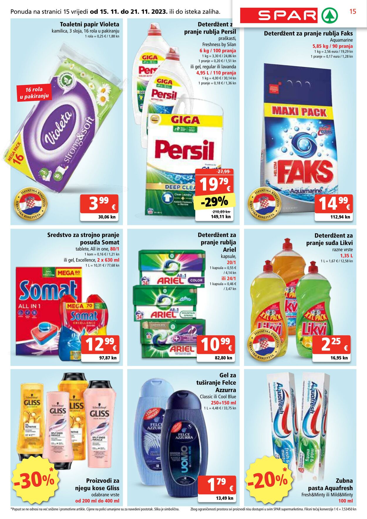 Katalog Spar 15.11.2023 - 21.11.2023