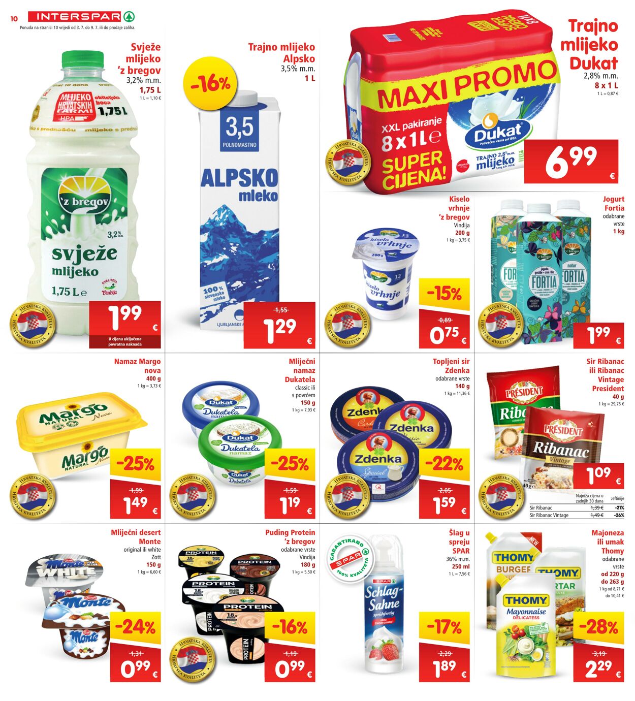 Katalog Spar 03.07.2024 - 09.07.2024