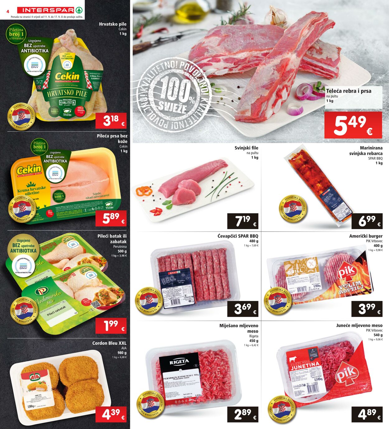 Katalog Spar 11.09.2024 - 18.09.2024