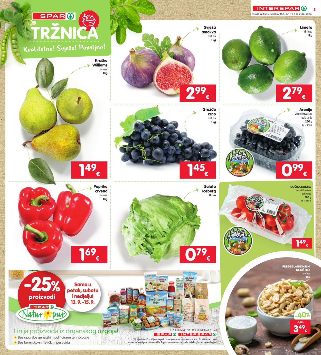 Katalog Spar 11.09.2024 - 18.09.2024