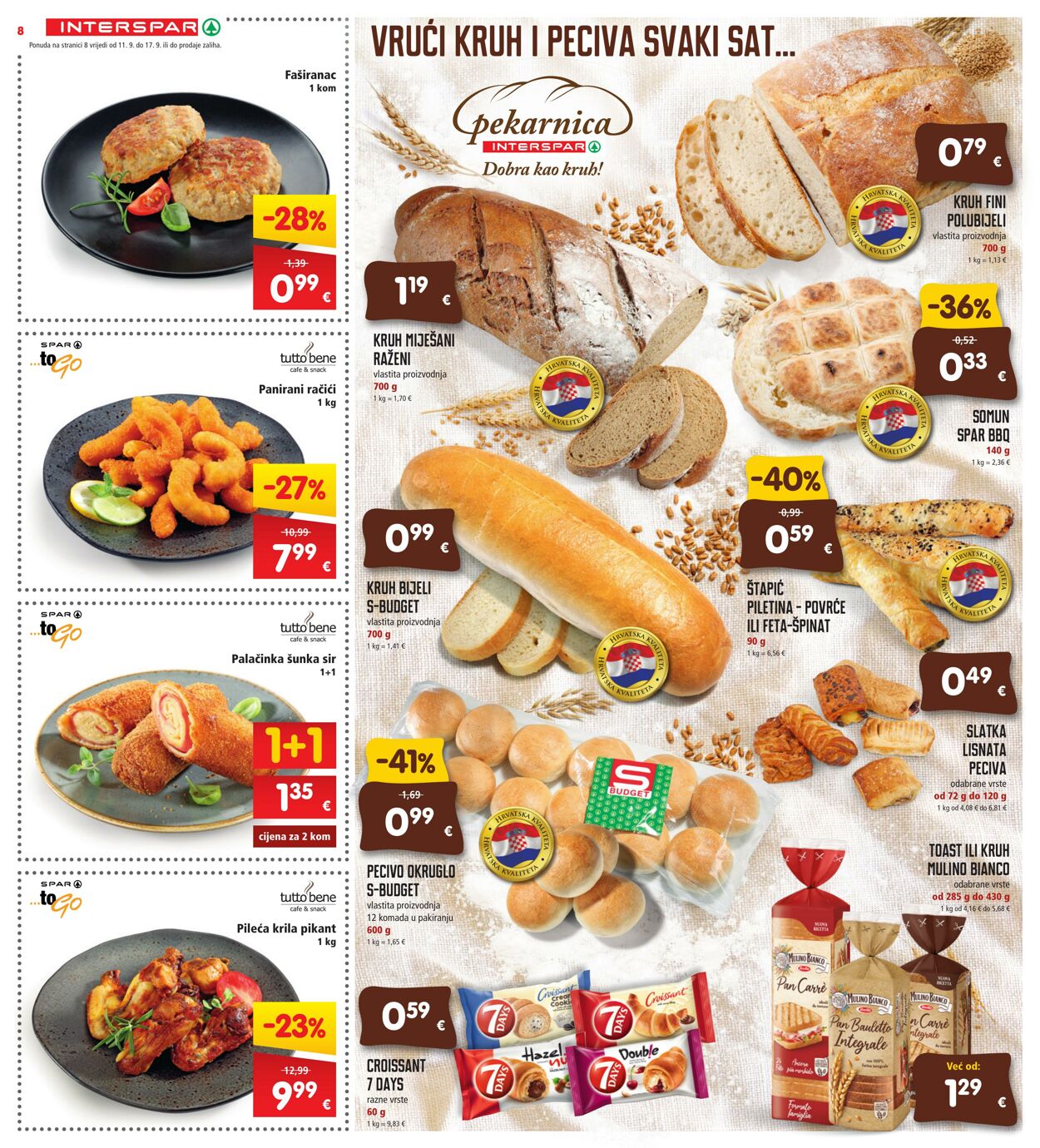 Katalog Spar 11.09.2024 - 18.09.2024