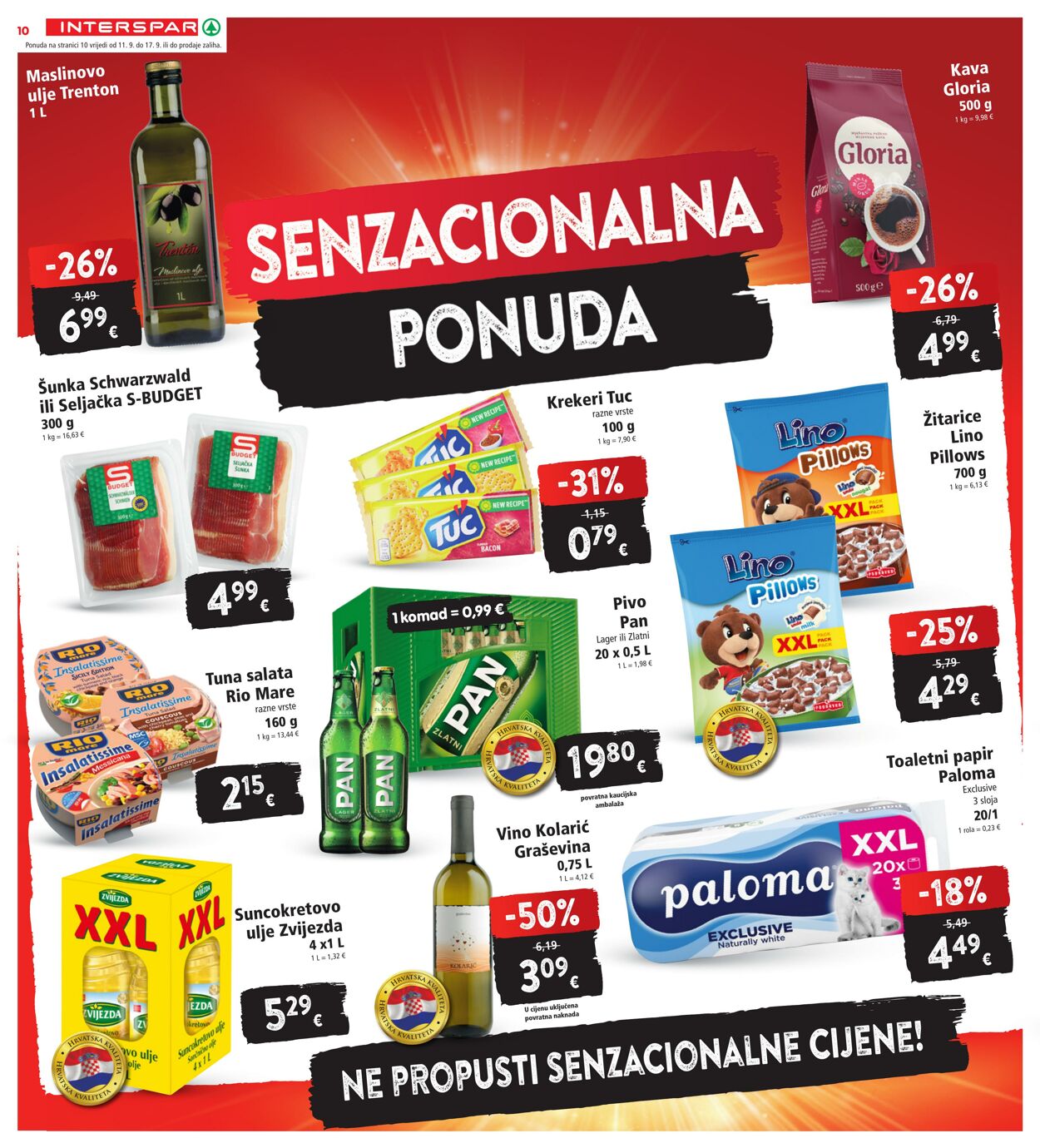 Katalog Spar 11.09.2024 - 18.09.2024