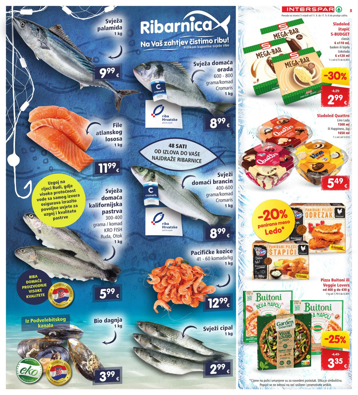 Katalog Spar 11.09.2024 - 18.09.2024