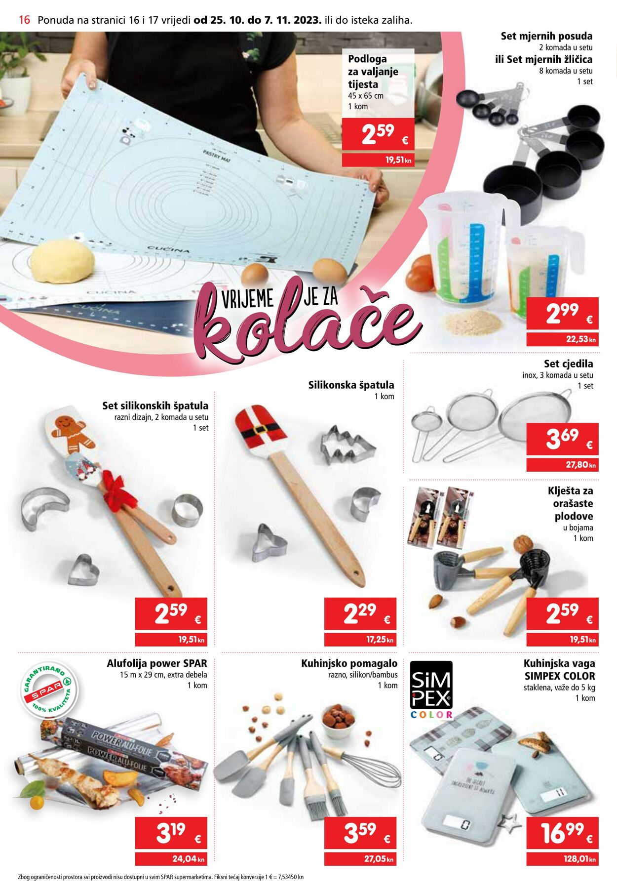 Katalog Spar 25.10.2023 - 31.10.2023