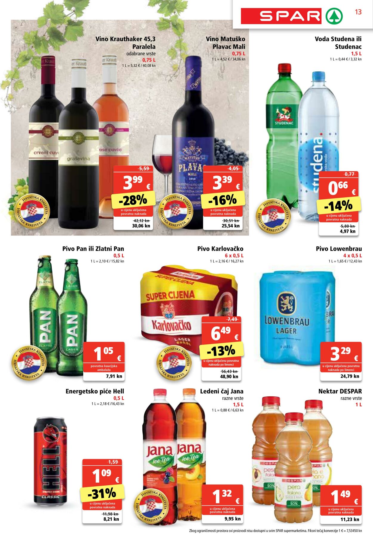 Katalog Spar 25.10.2023 - 31.10.2023