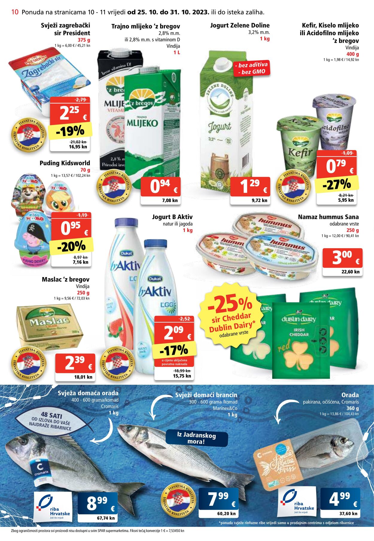 Katalog Spar 25.10.2023 - 31.10.2023