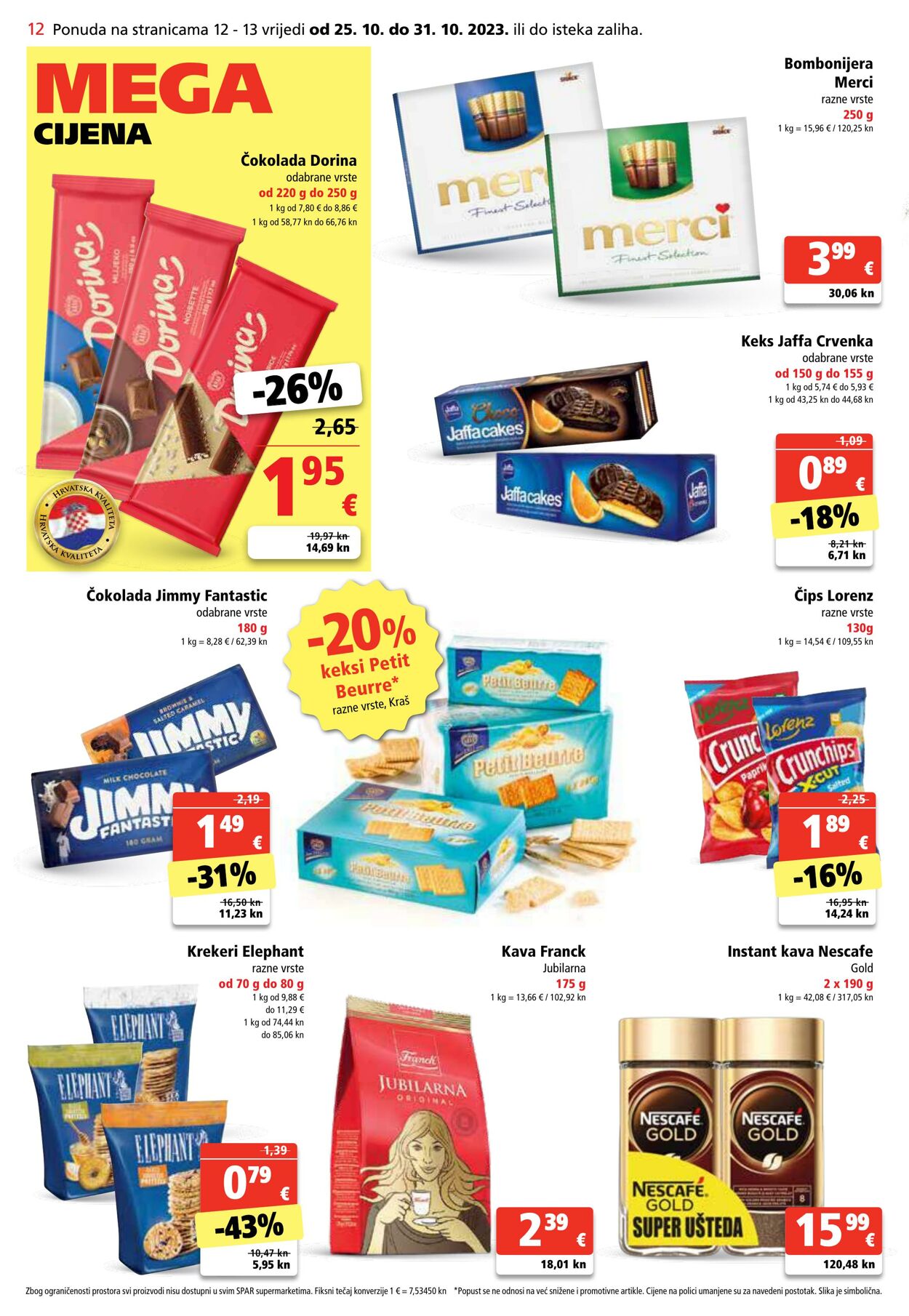 Katalog Spar 25.10.2023 - 31.10.2023