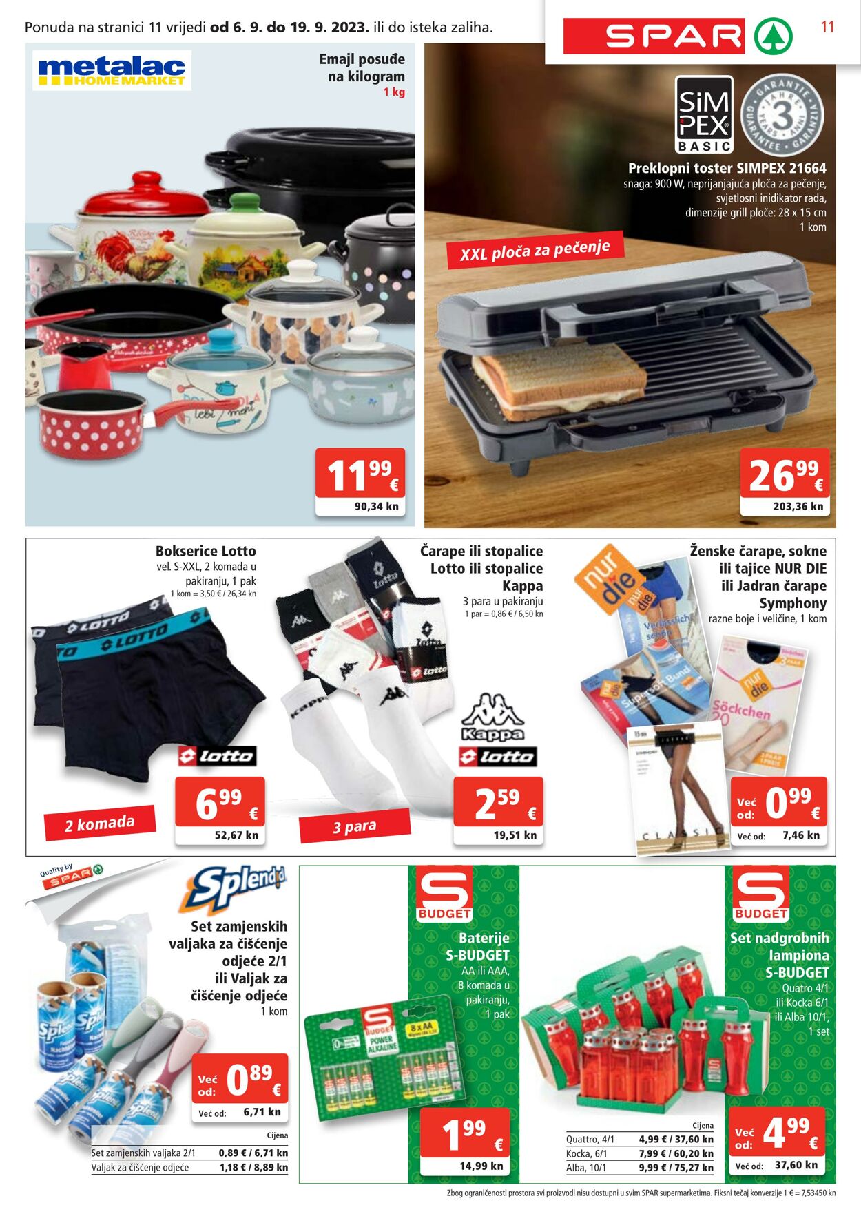 Katalog Spar 12.09.2023 - 12.09.2023