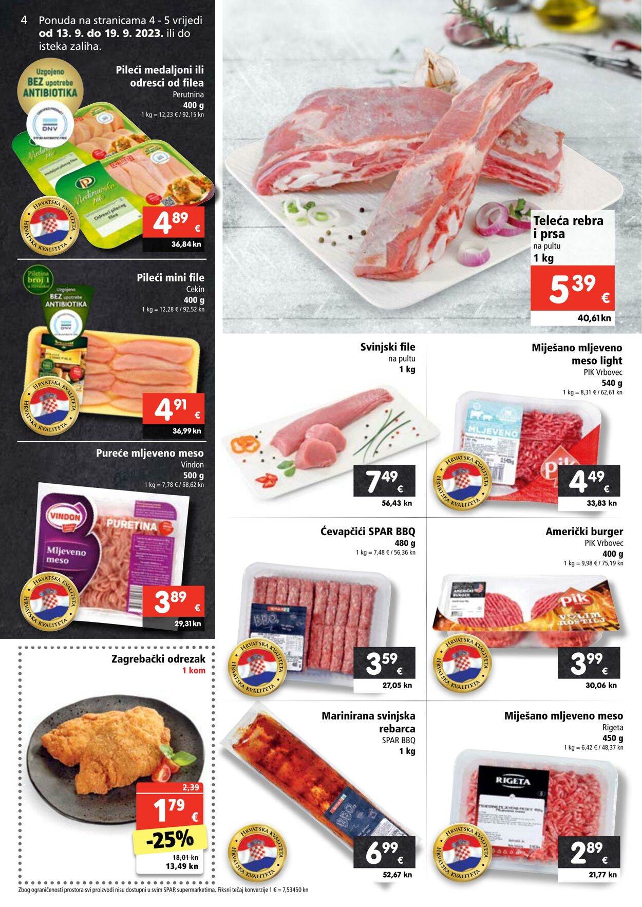 Katalog Spar 13.09.2023 - 19.09.2023