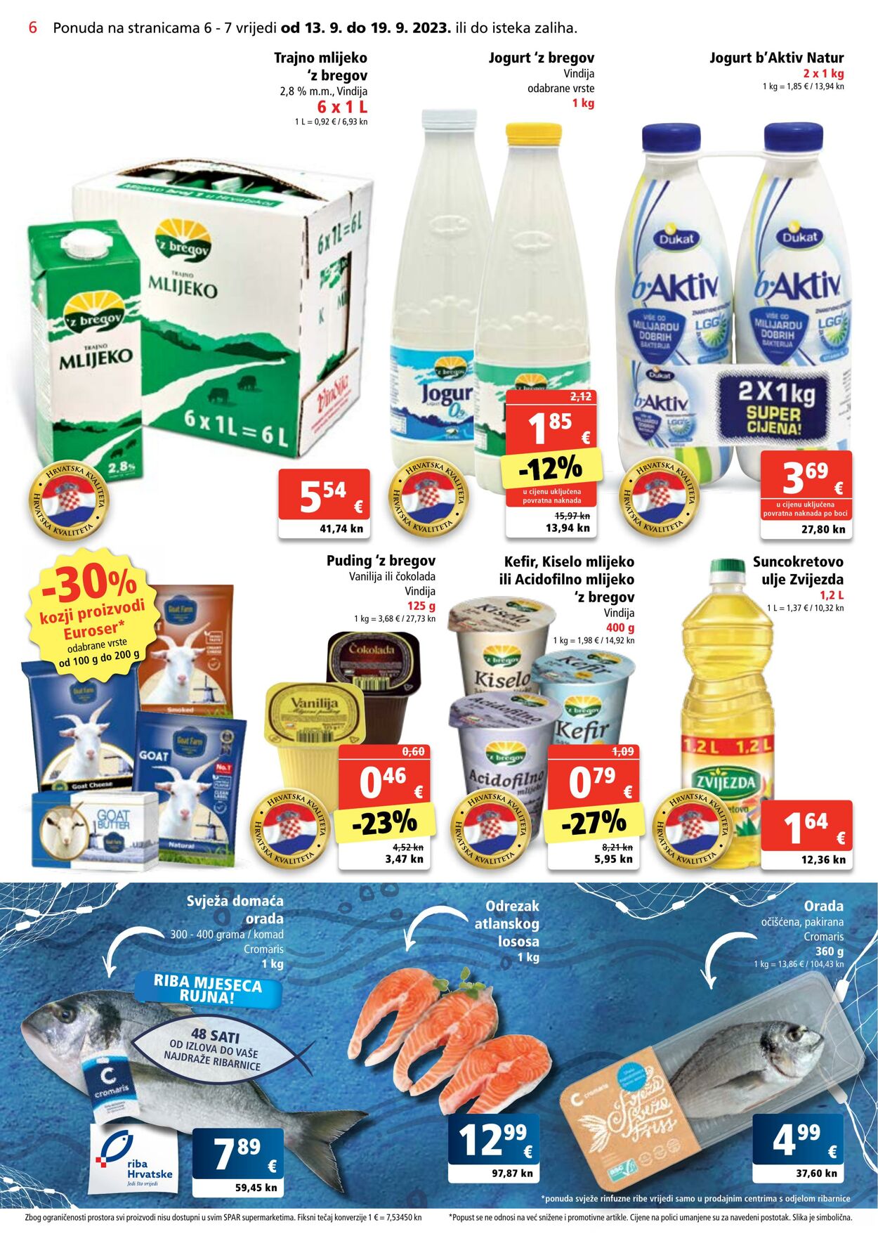 Katalog Spar 13.09.2023 - 19.09.2023