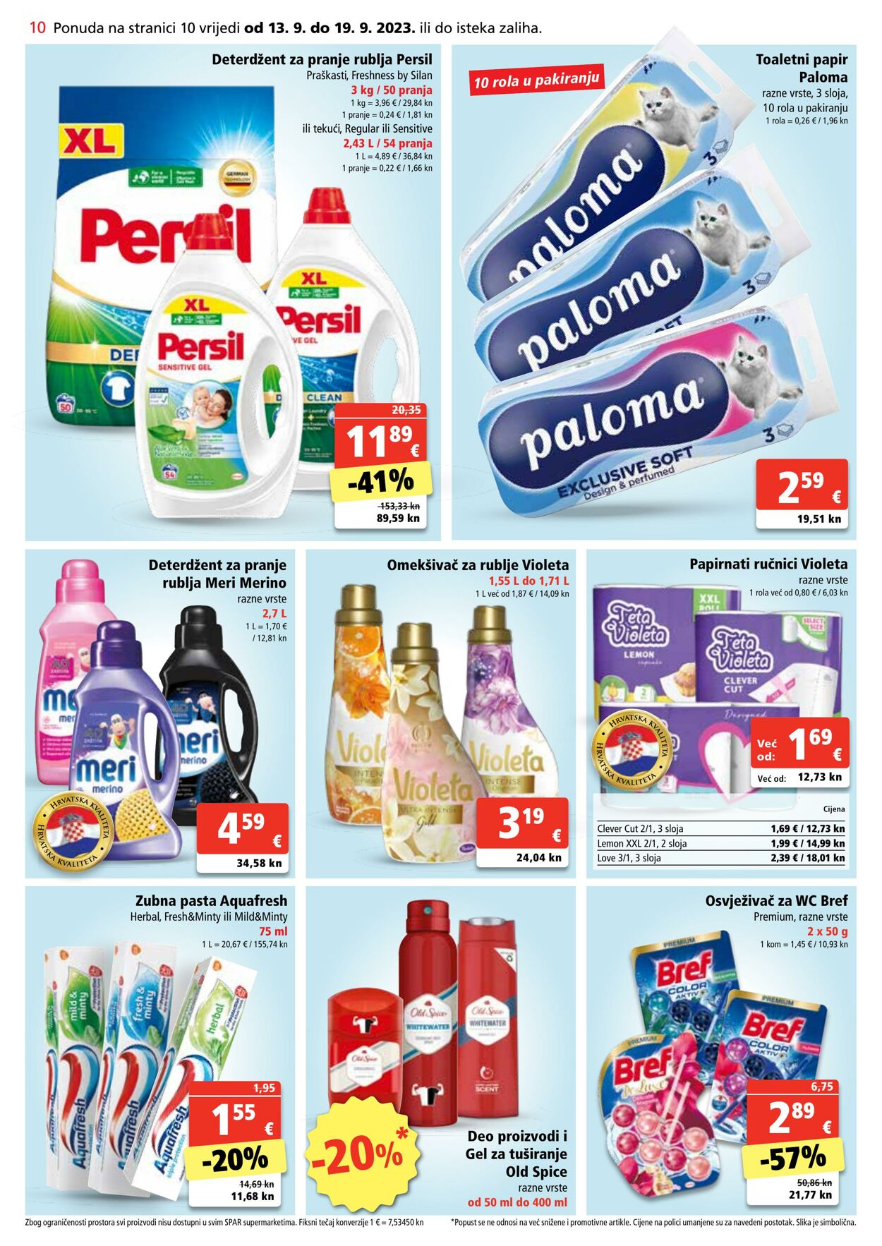 Katalog Spar 13.09.2023 - 19.09.2023