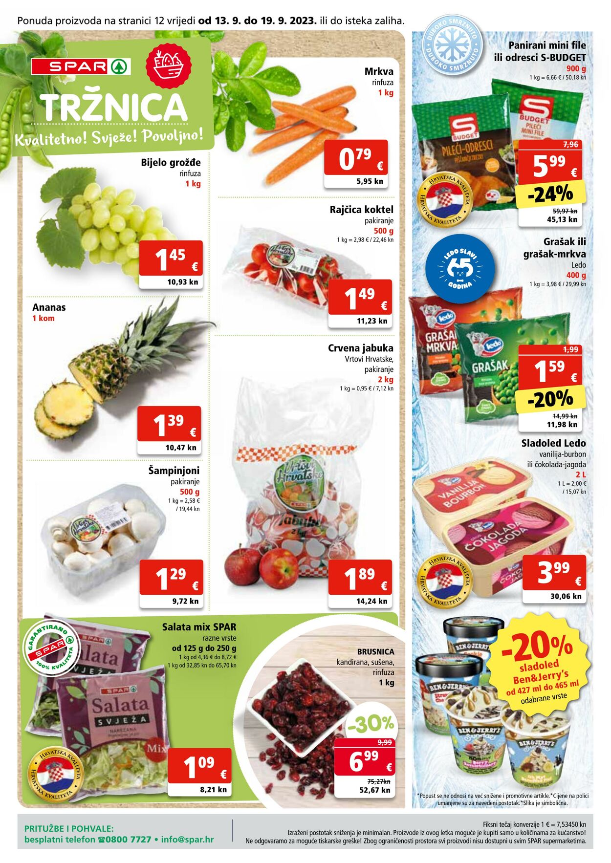 Katalog Spar 13.09.2023 - 19.09.2023