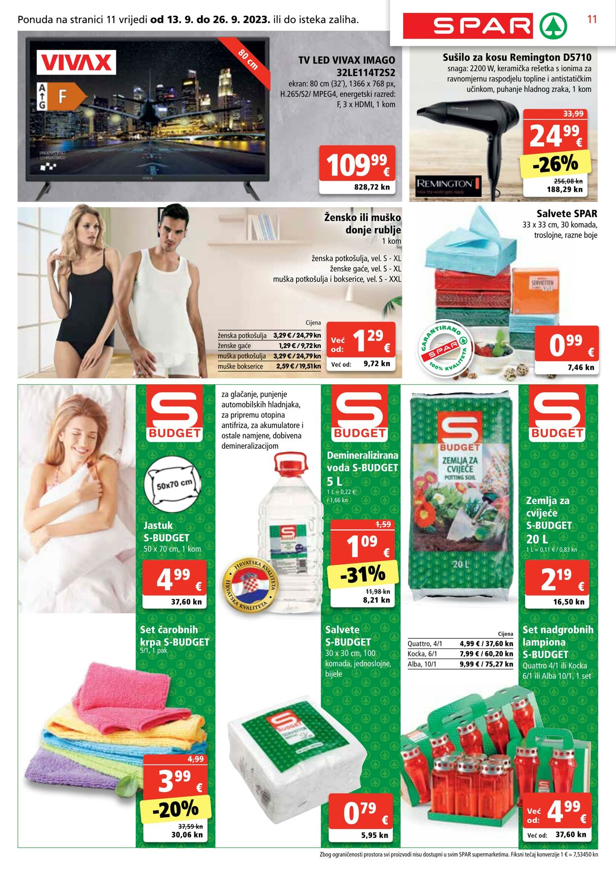 Katalog Spar 13.09.2023 - 19.09.2023