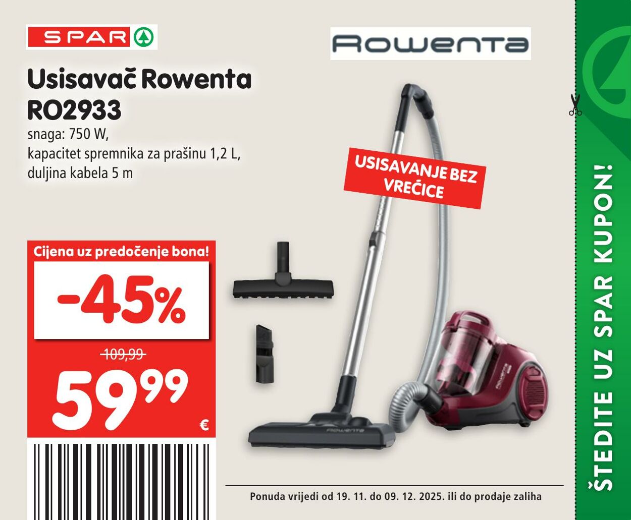 Katalog Spar 19.11.2025 - 09.12.2025