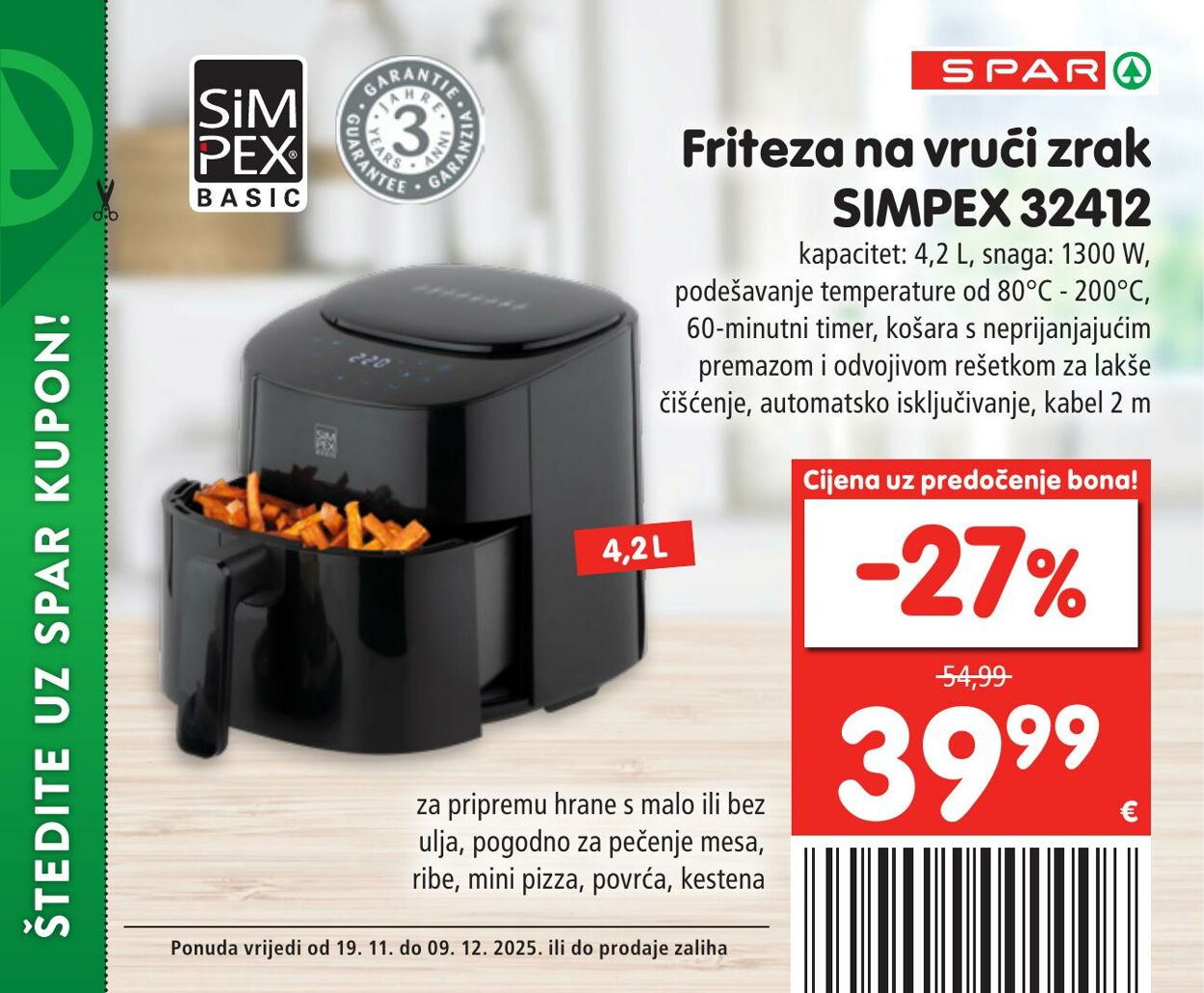 Katalog Spar 19.11.2025 - 09.12.2025