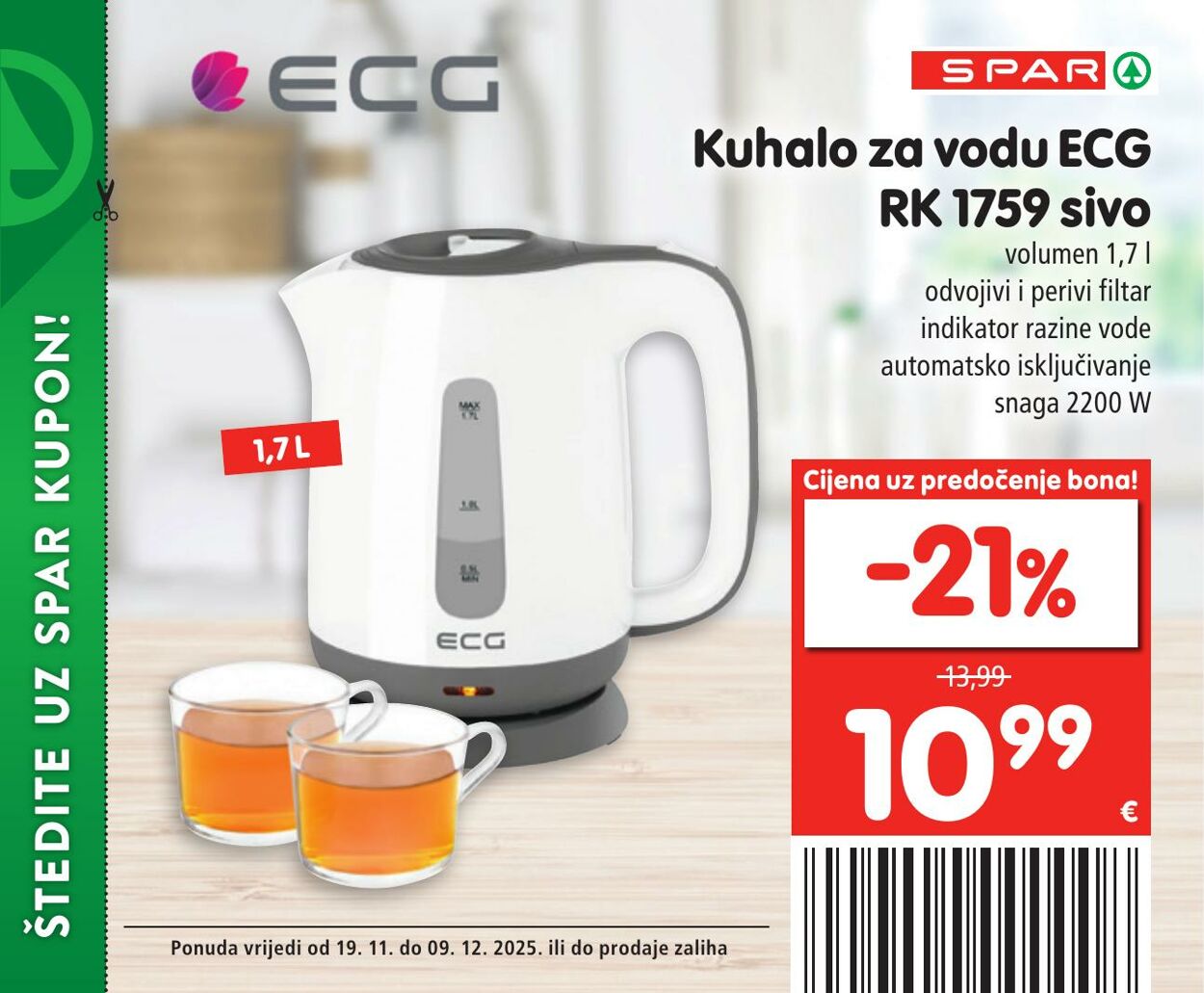 Katalog Spar 19.11.2025 - 09.12.2025