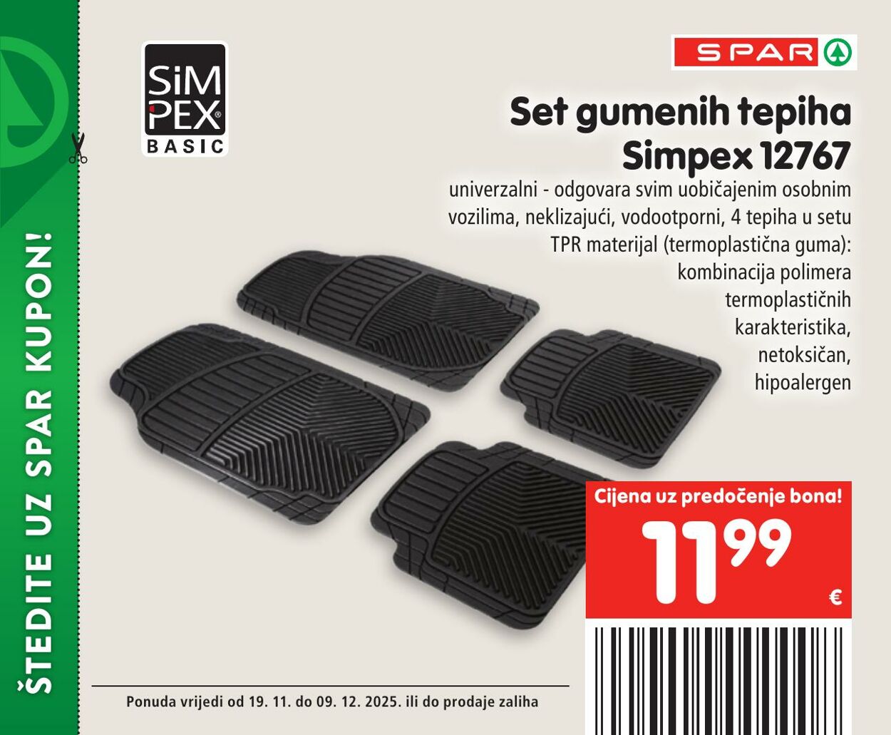 Katalog Spar 19.11.2025 - 09.12.2025