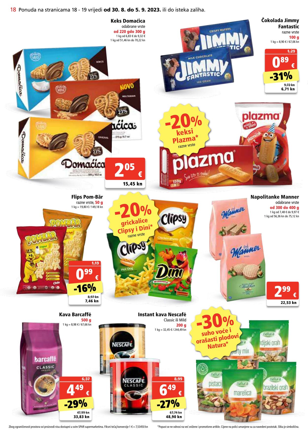 Katalog Spar 30.08.2023 - 05.09.2023