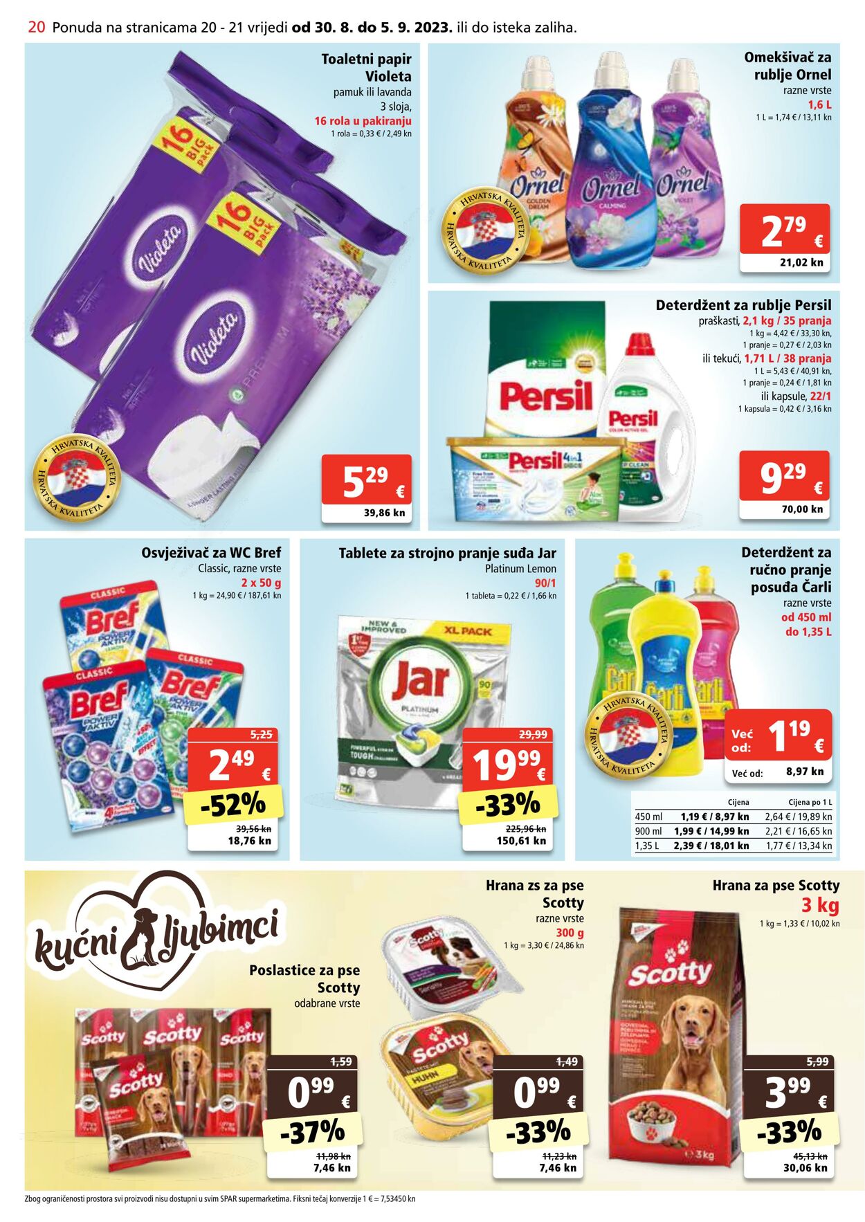 Katalog Spar 30.08.2023 - 05.09.2023