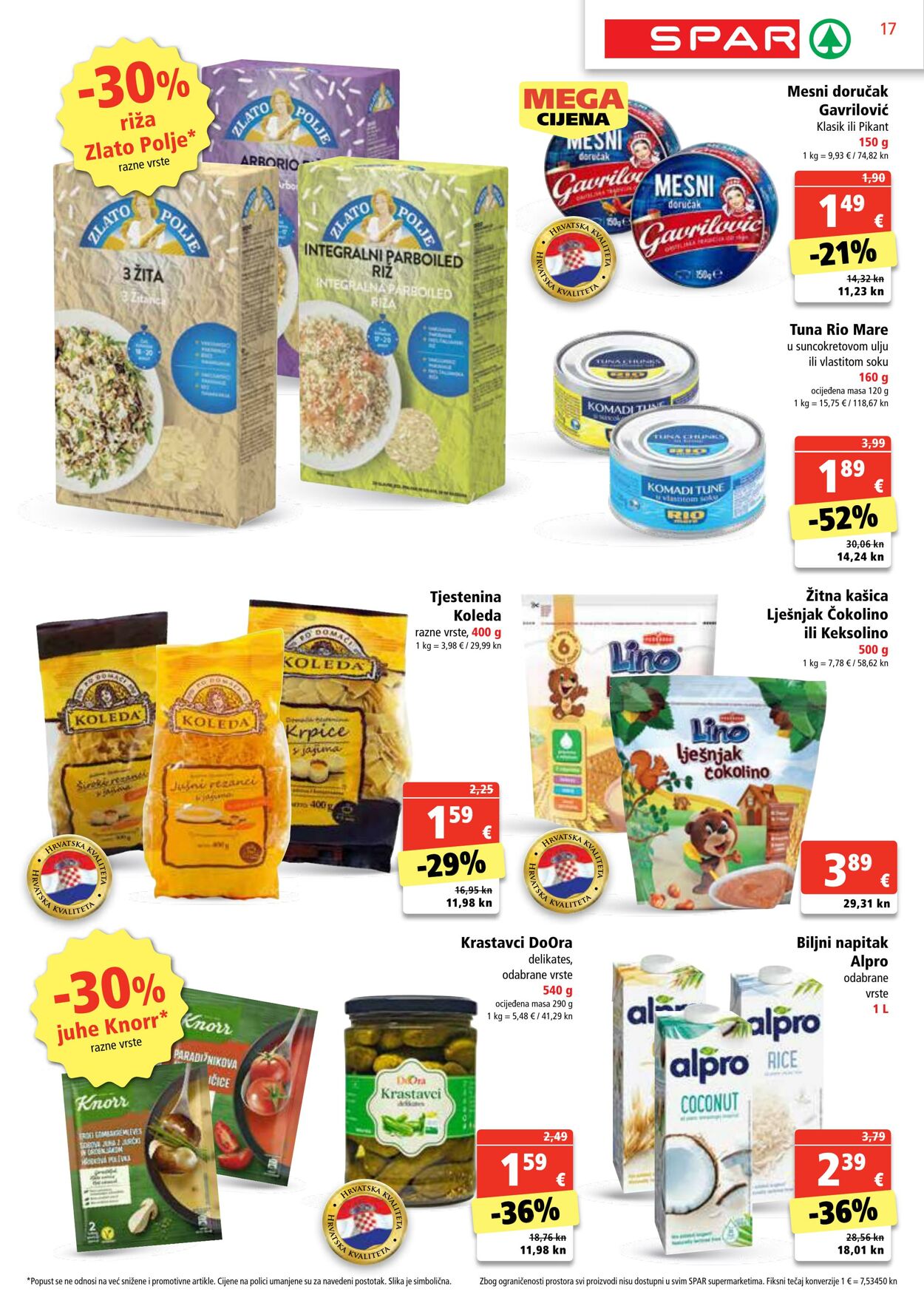 Katalog Spar 30.08.2023 - 05.09.2023