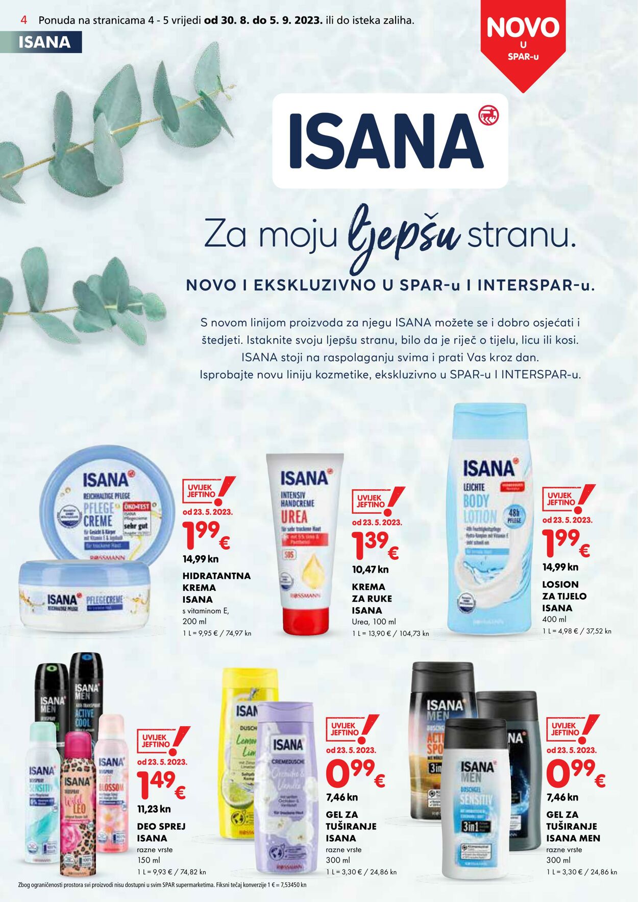 Katalog Spar 30.08.2023 - 05.09.2023