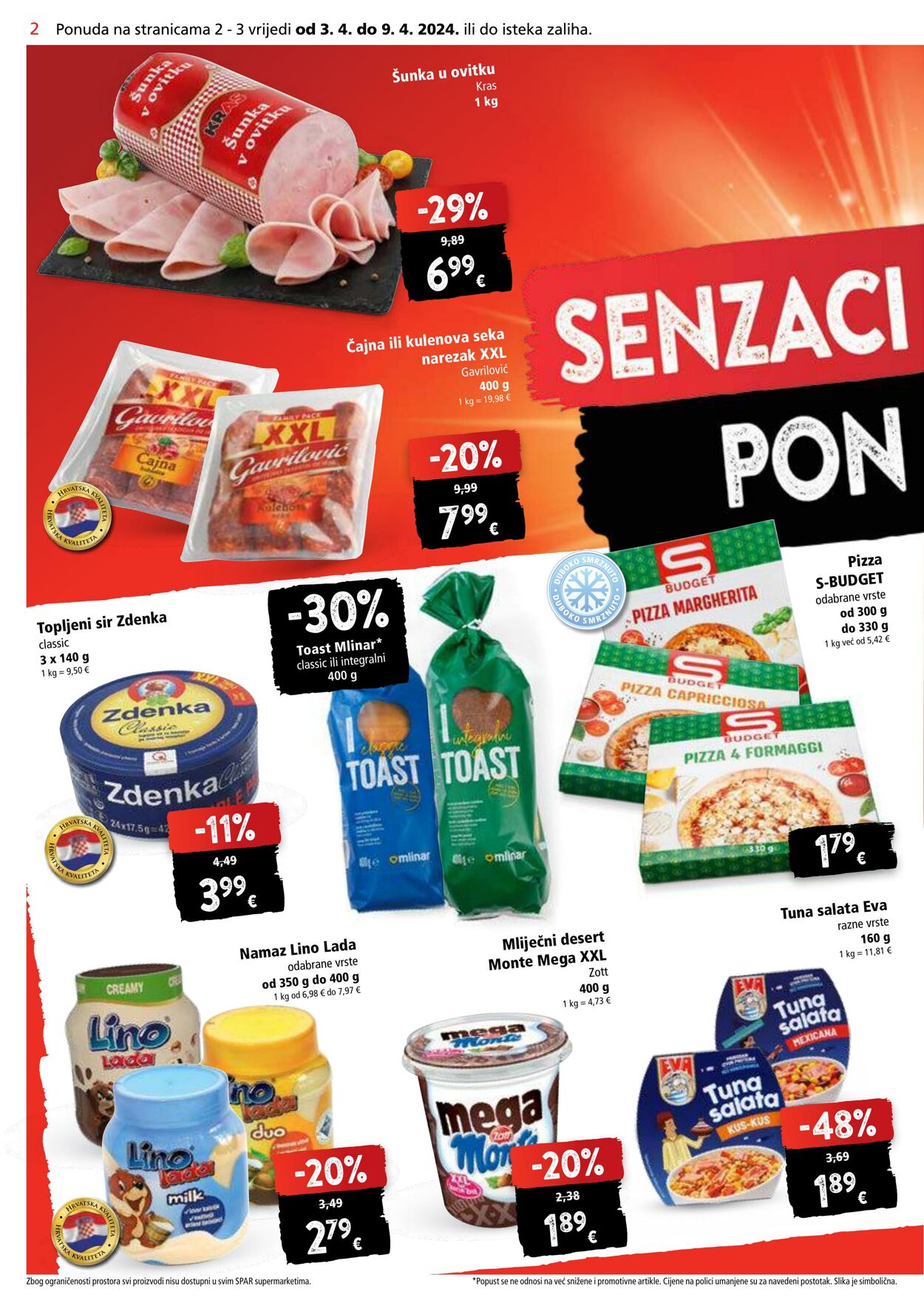 Katalog Spar 03.04.2024 - 09.04.2024