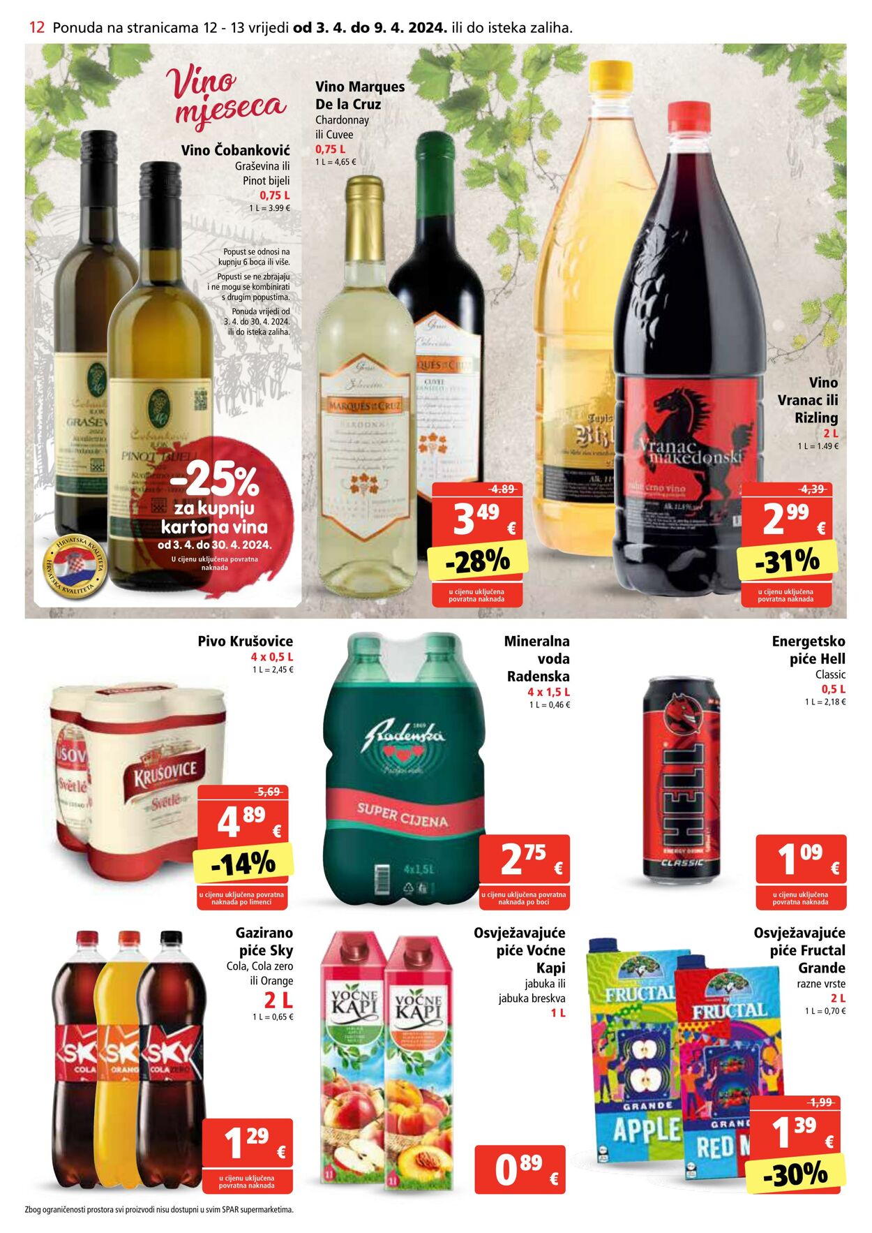 Katalog Spar 03.04.2024 - 09.04.2024